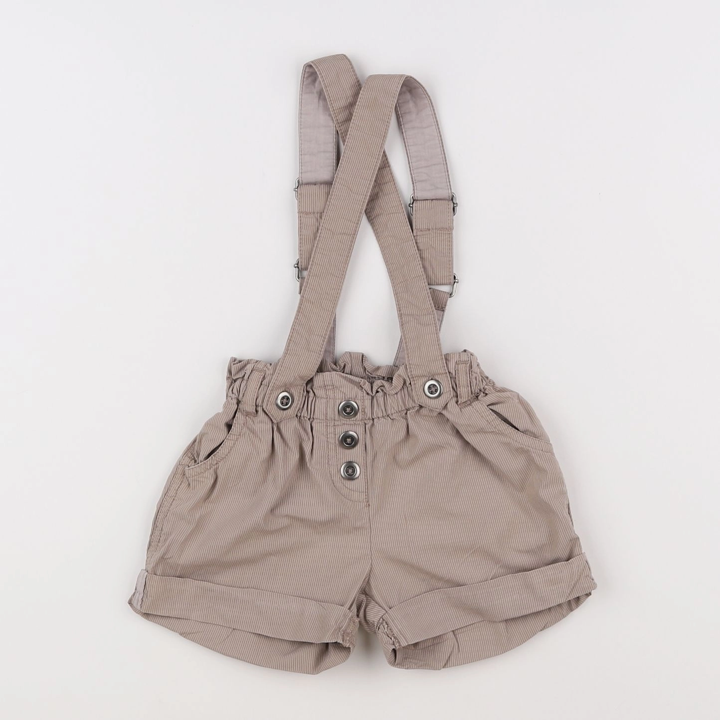 Vertbaudet - short gris - 4 ans