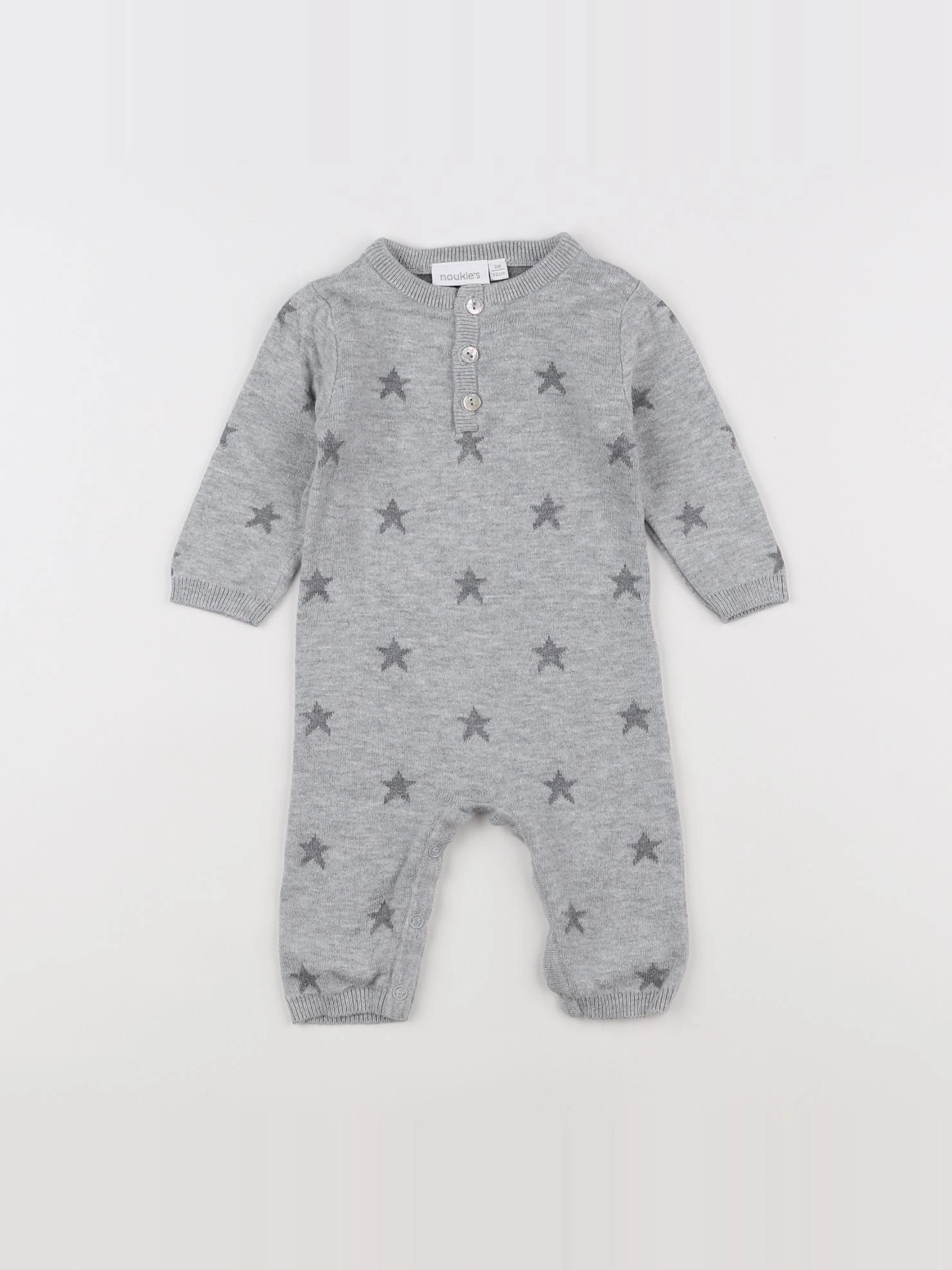 Noukie's - combinaison gris - 3 mois