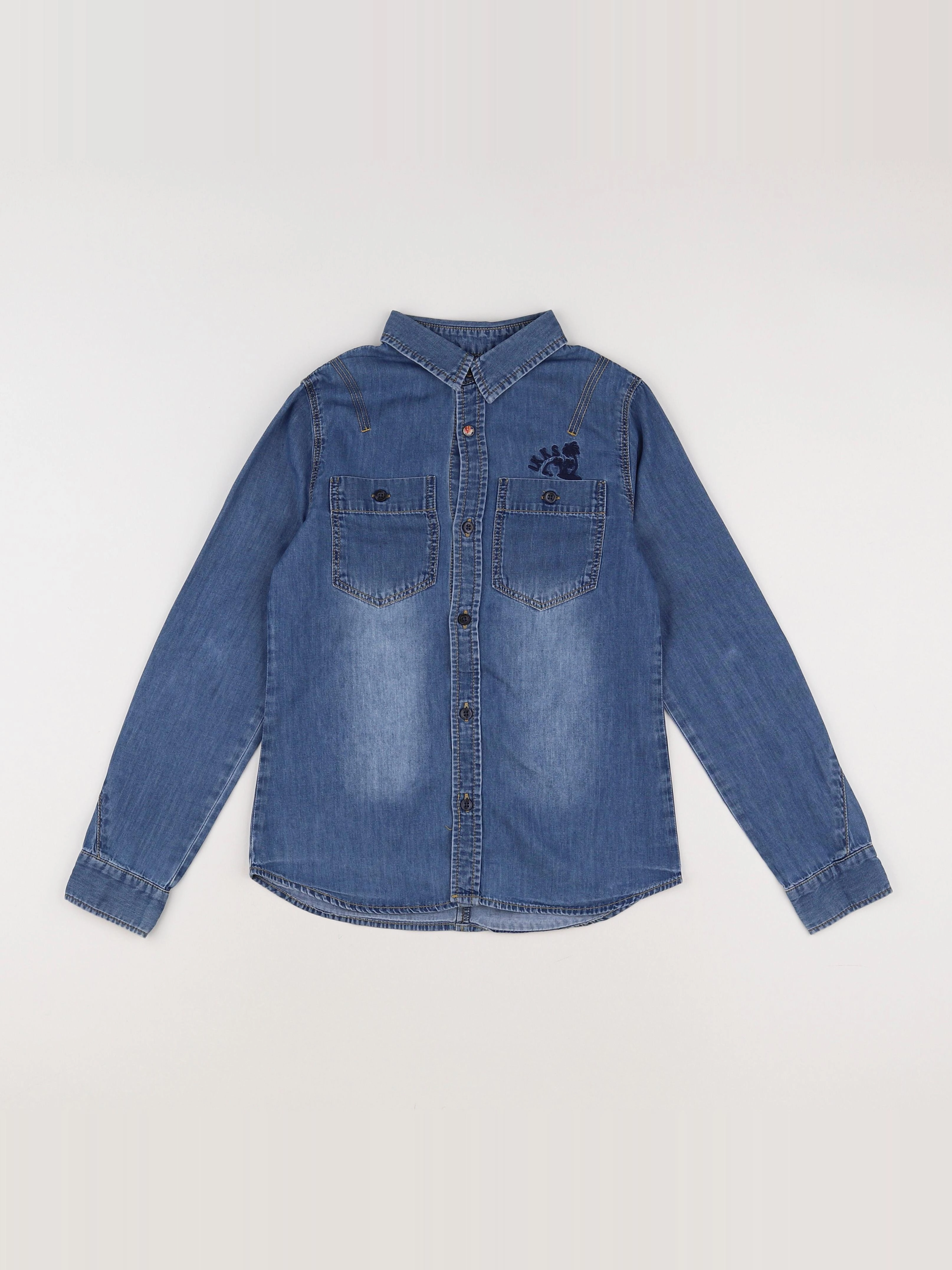 IKKS - chemise bleu - 8 ans