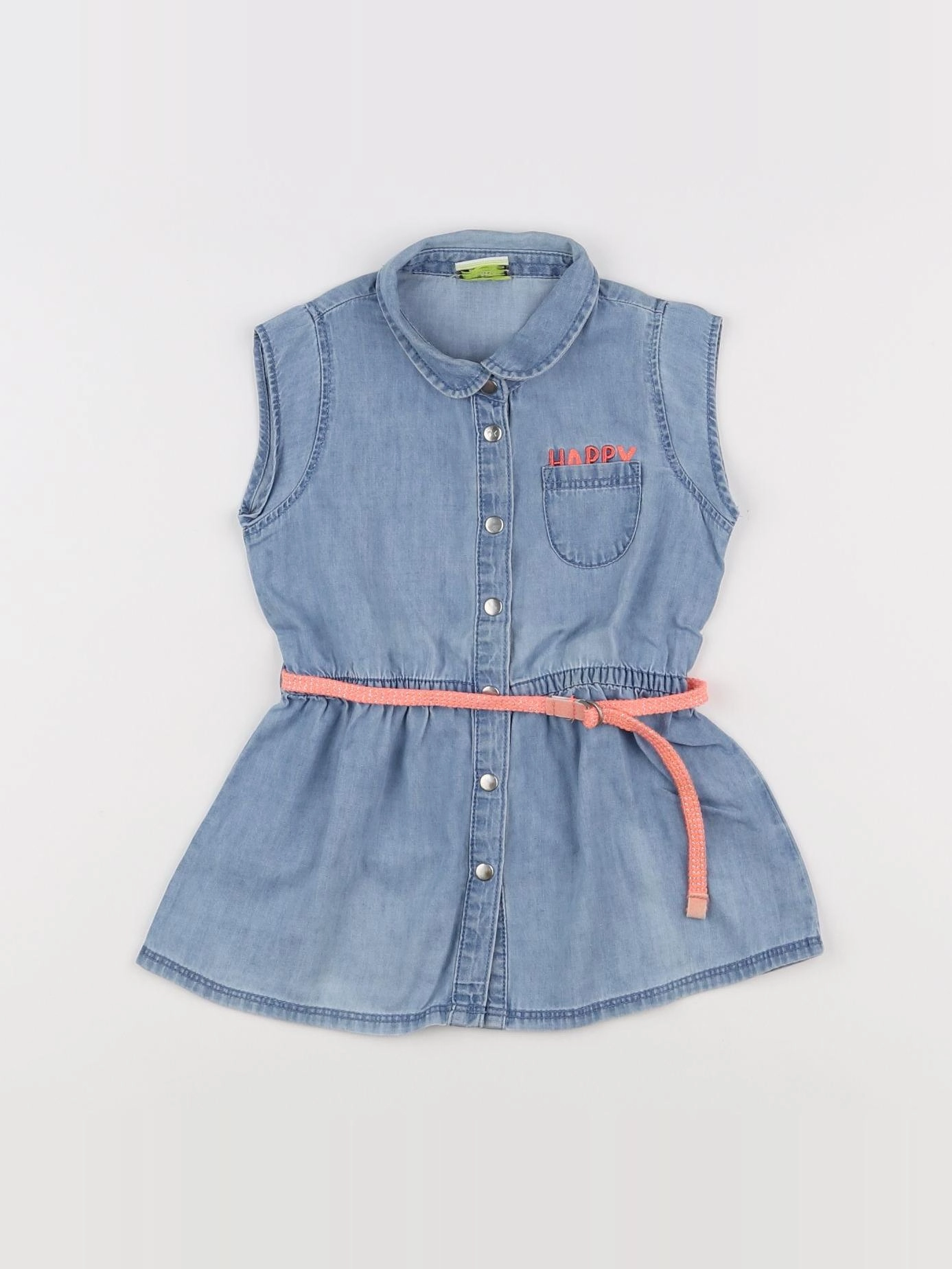 Tape à l'oeil - robe bleu - 12 mois