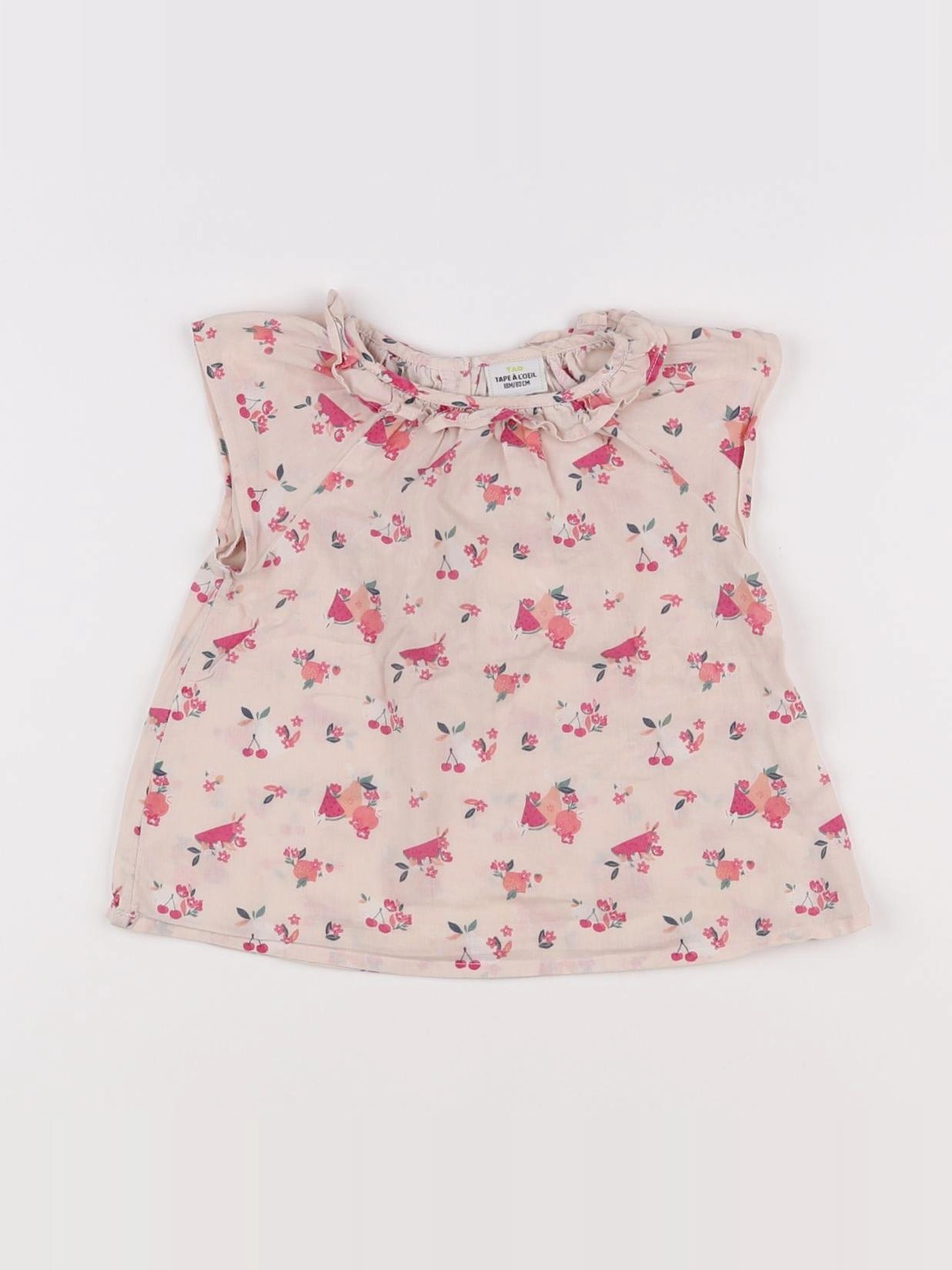 Tape à l'oeil - blouse rose - 18 mois