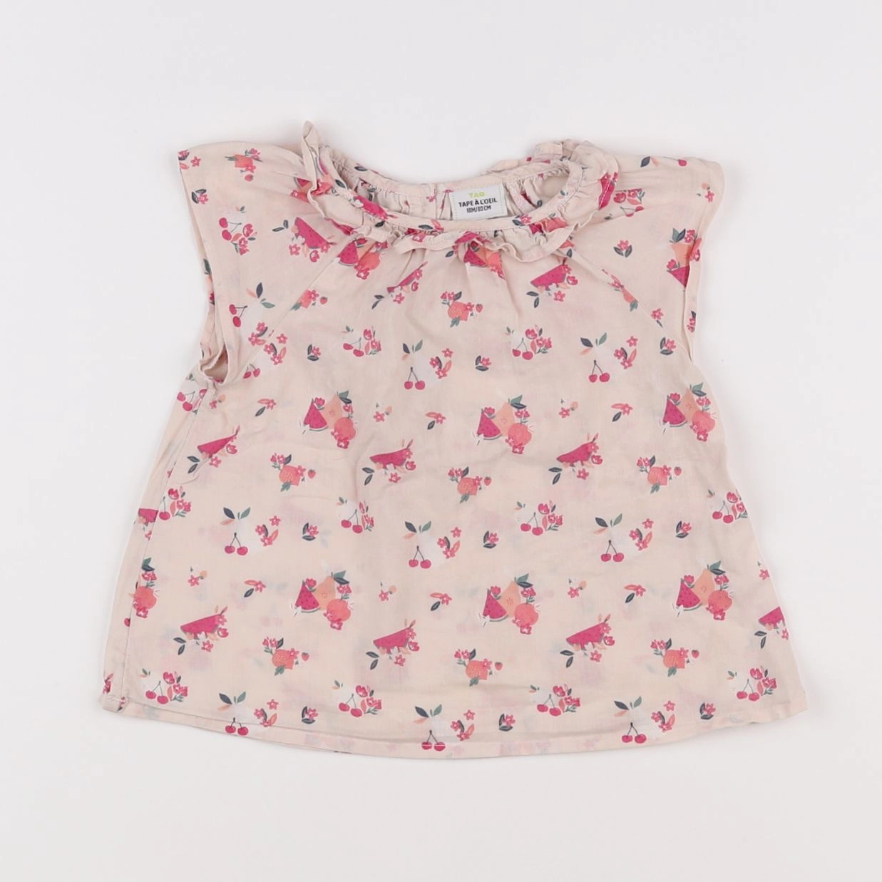 Tape à l'oeil - blouse rose - 18 mois