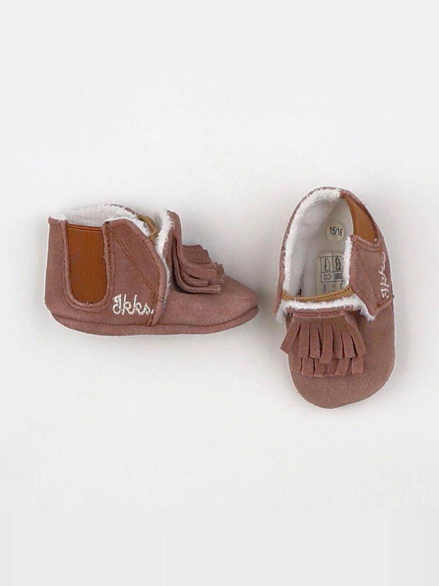 IKKS - chaussons marron - pointure 15/16