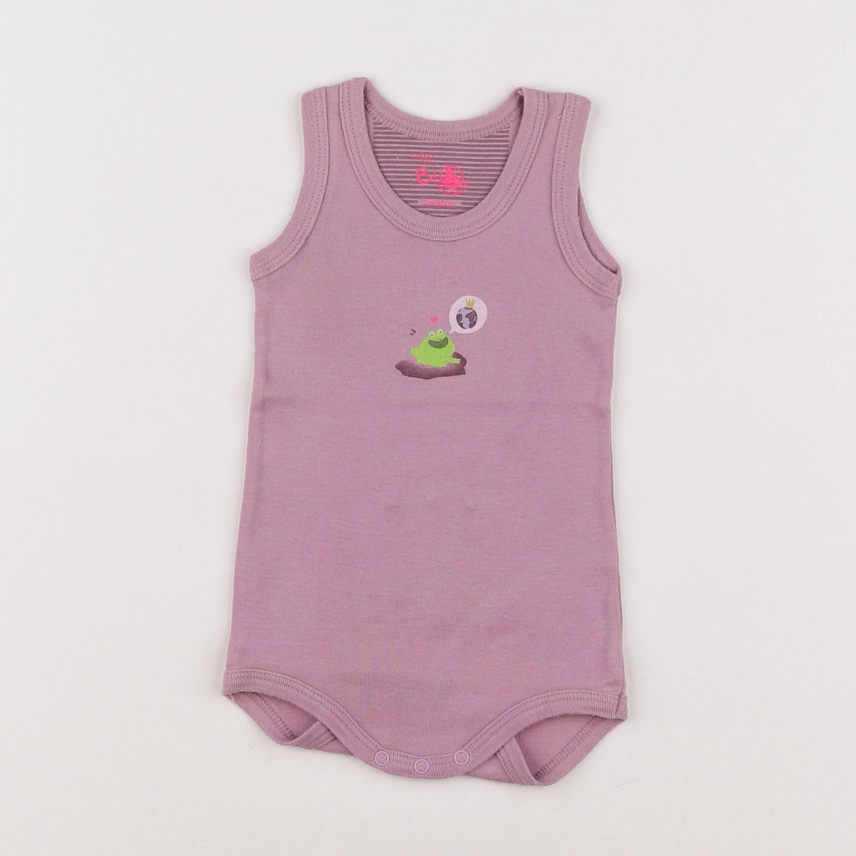 Petit Bateau - body violet - 3 mois