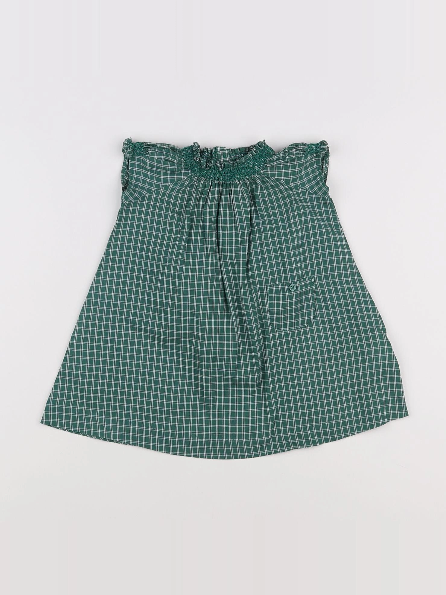 Boutchou - robe vert - 9 mois