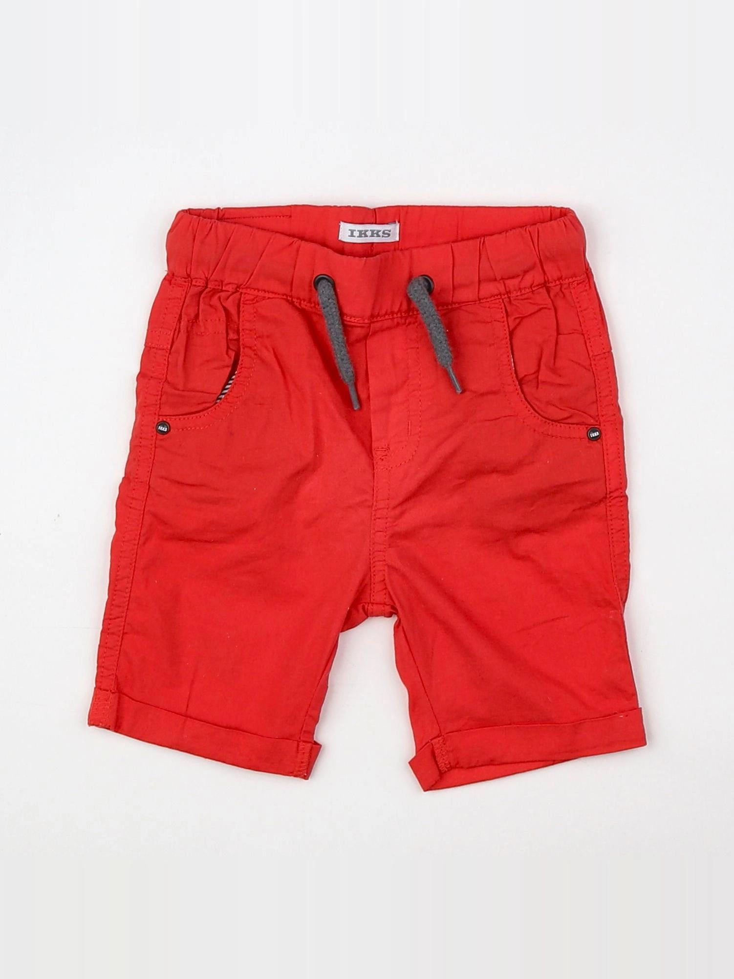 IKKS - short rouge - 12 mois
