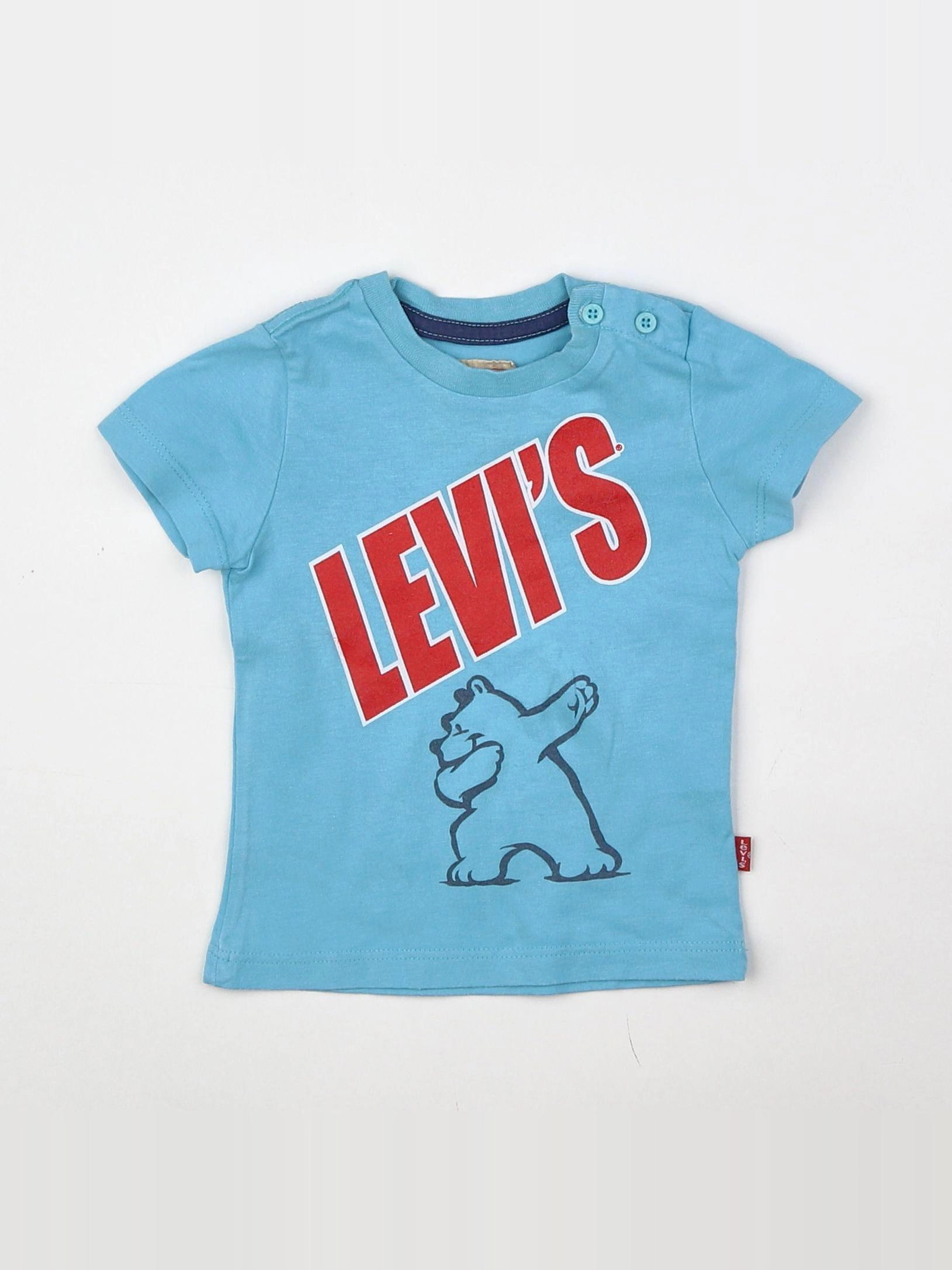 Levi's - tee-shirt bleu - 6 mois