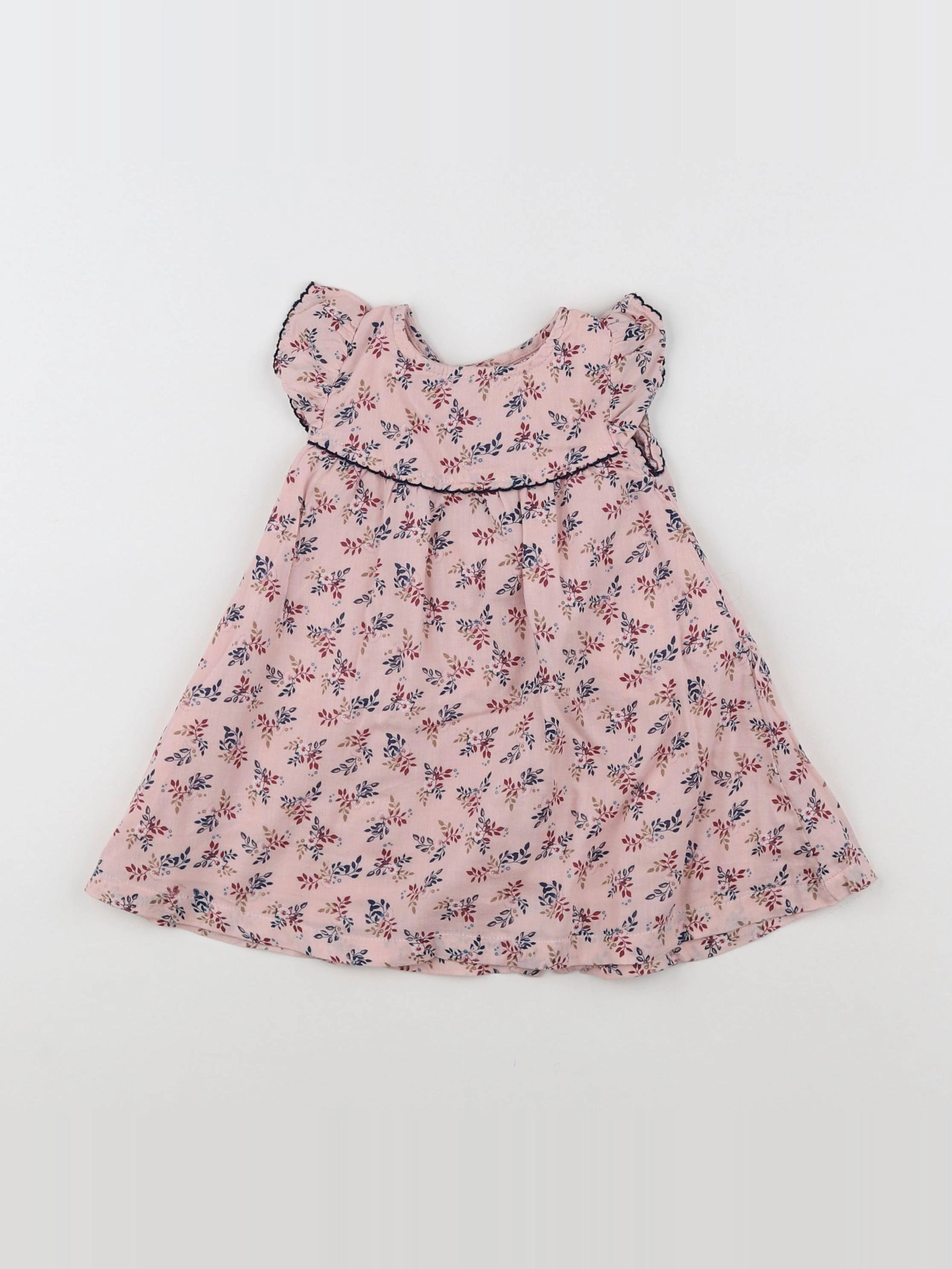 Boutchou - robe rose - 6 mois