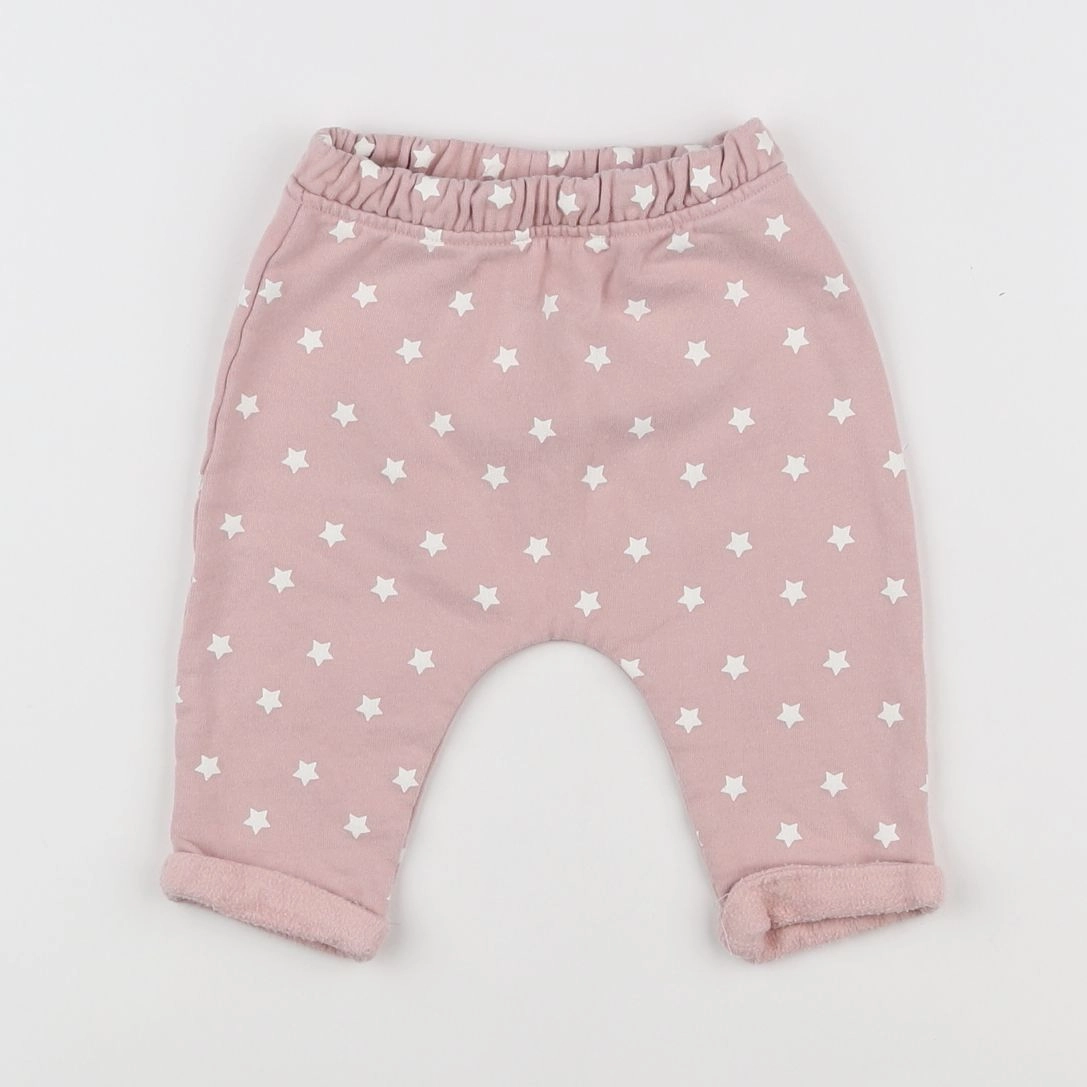 Vertbaudet - pantalon rose - 3 mois