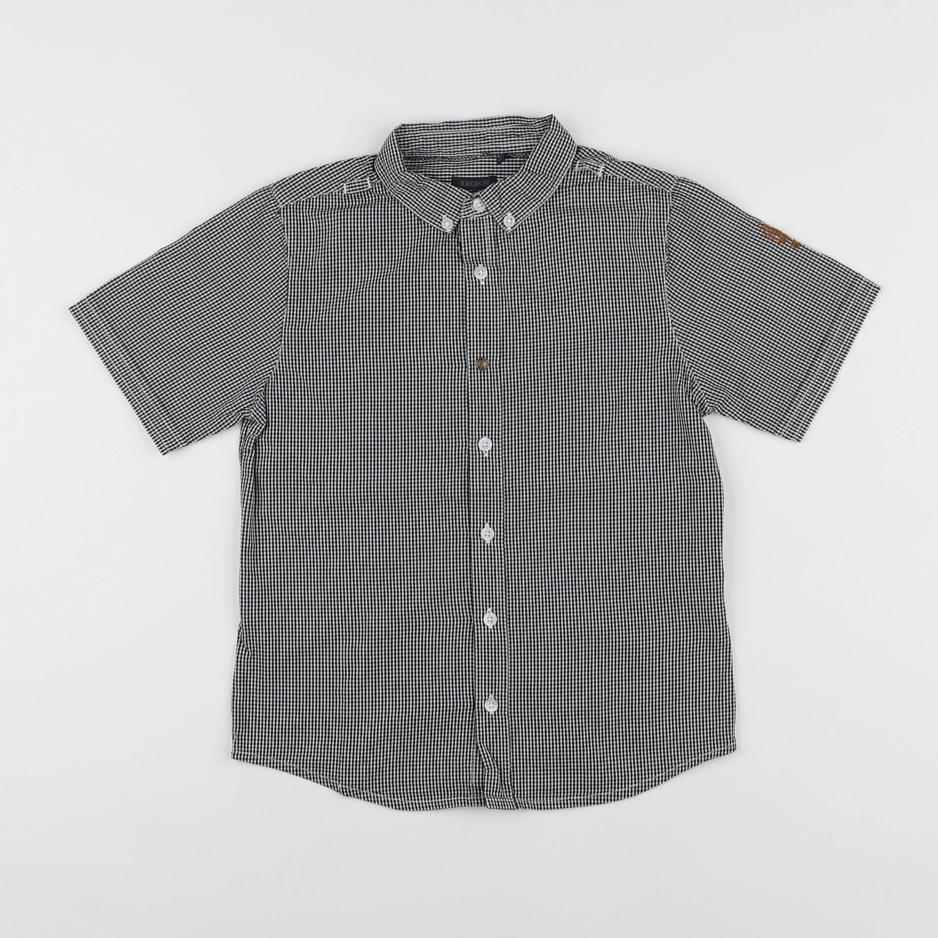 IKKS - chemise blanc, noir - 8 ans