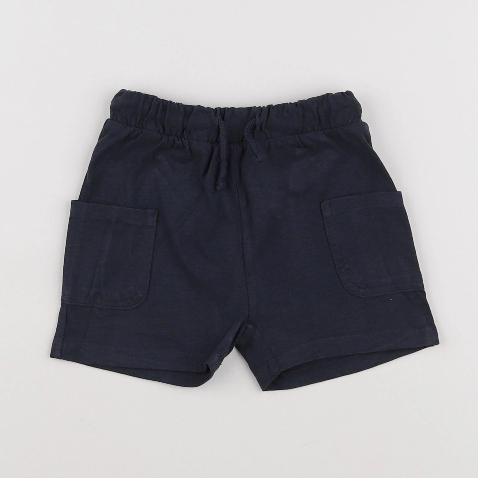 Vertbaudet - short noir - 12 mois