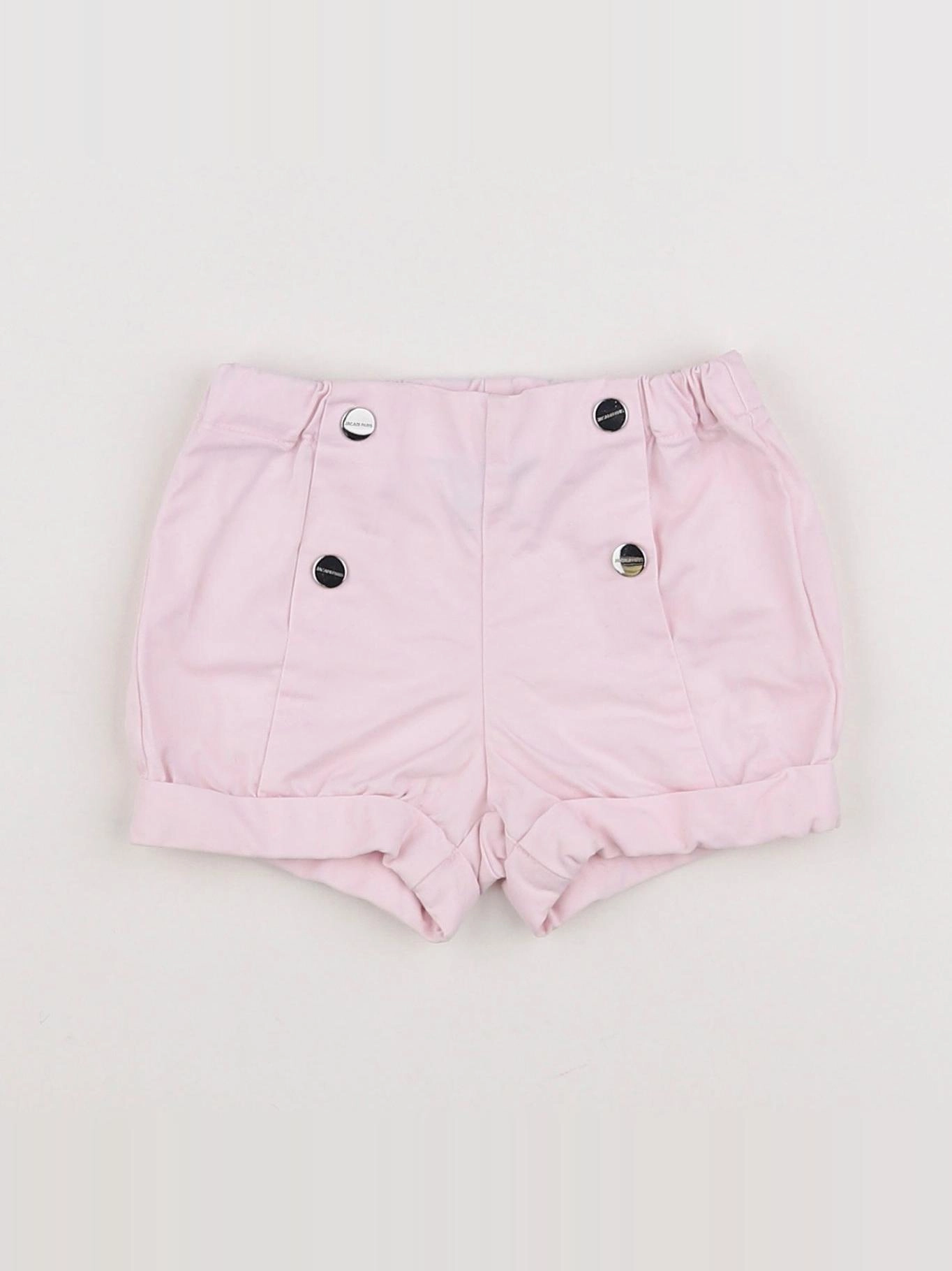 Jacadi - short rose - 6 mois