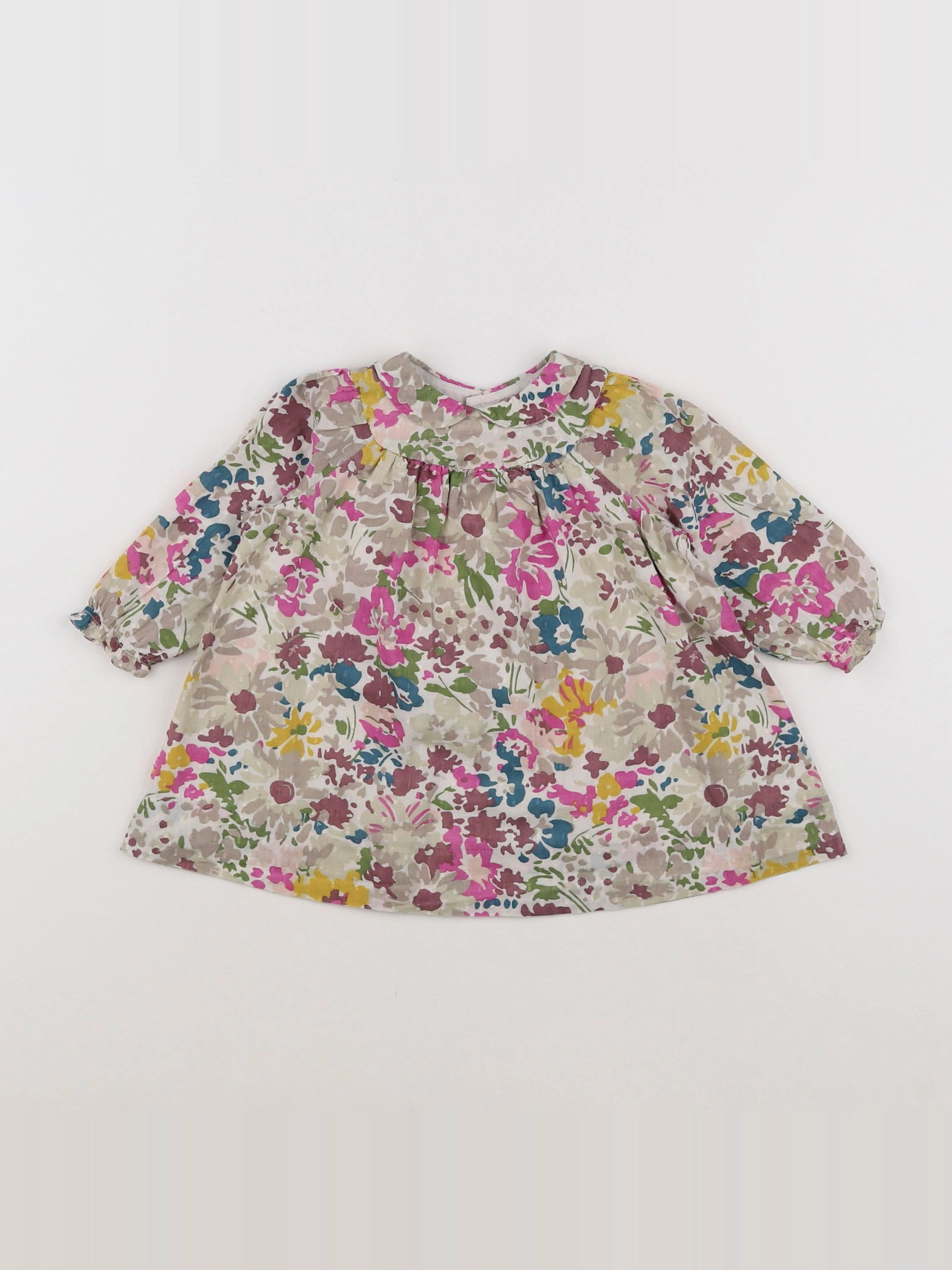 Bonpoint - robe vert - 6 mois