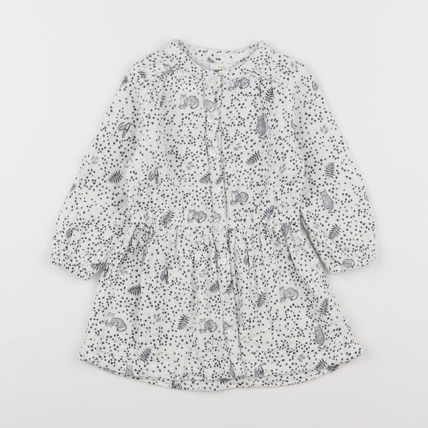 Tape à l'oeil - robe multicolore - 18 mois