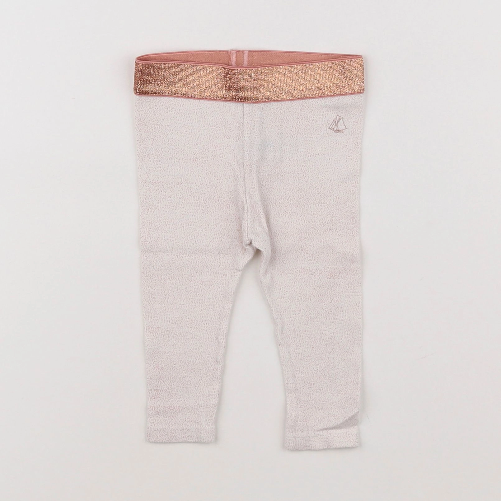 Petit Bateau - legging gris - 6 mois