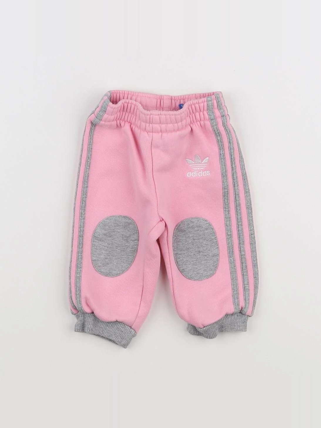 Adidas - jogging rose, gris - 3/6 mois