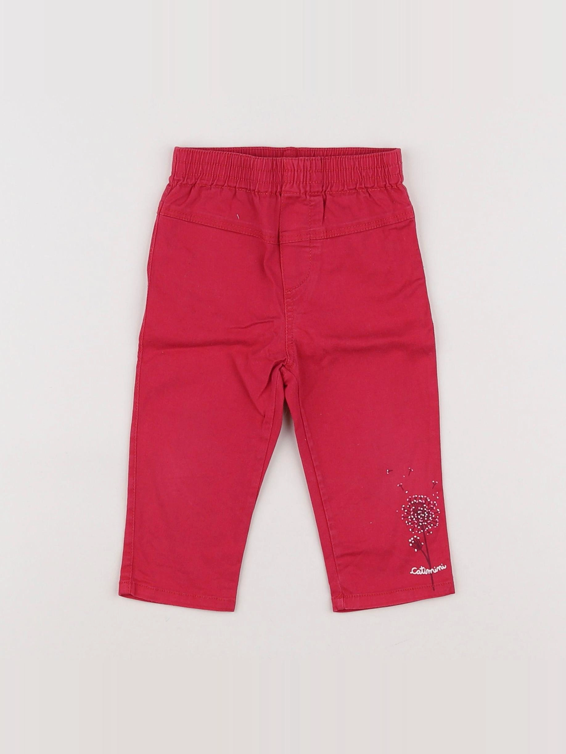 Catimini - pantalon rose - 12 mois