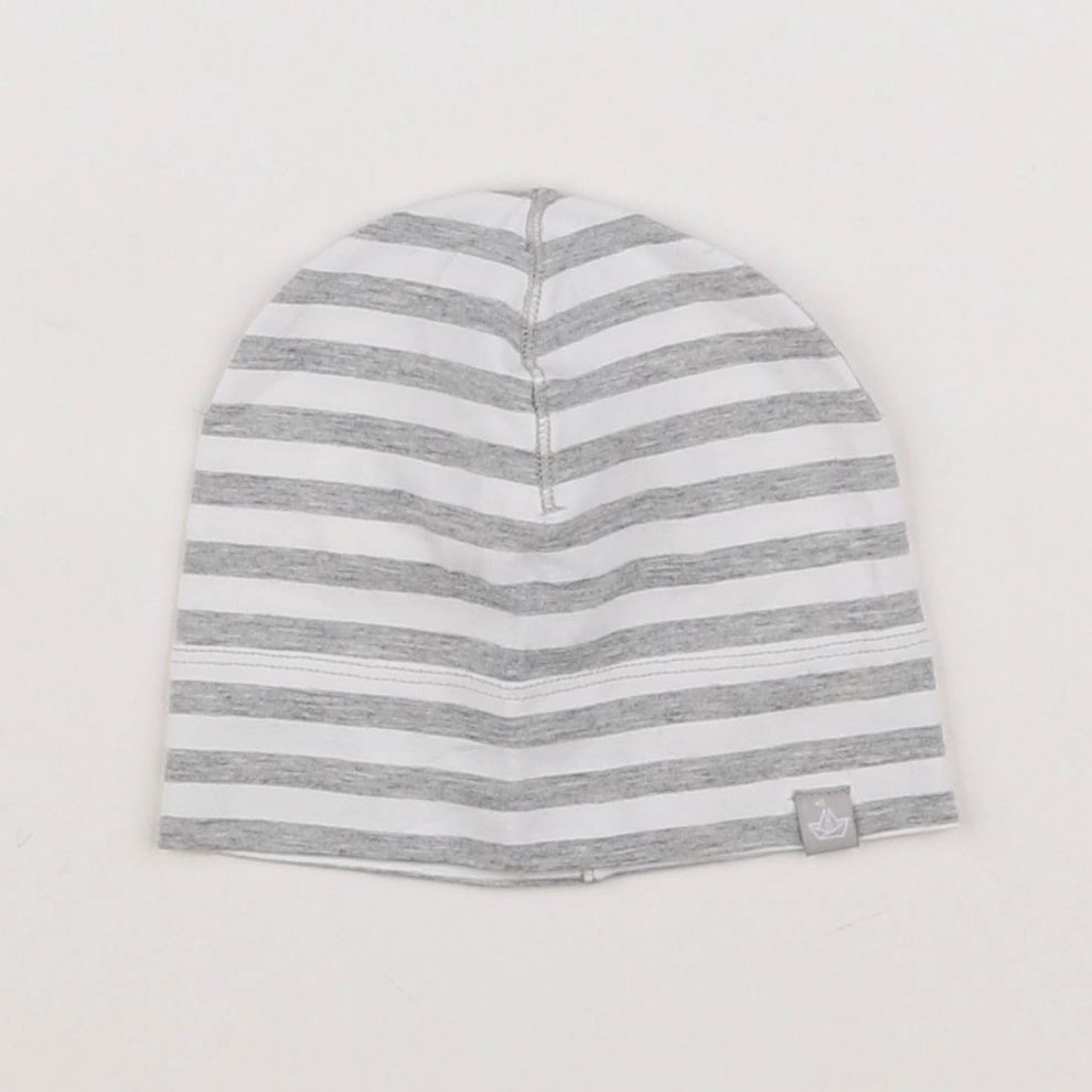 H&M - bonnet de naissance gris - 3/6 mois