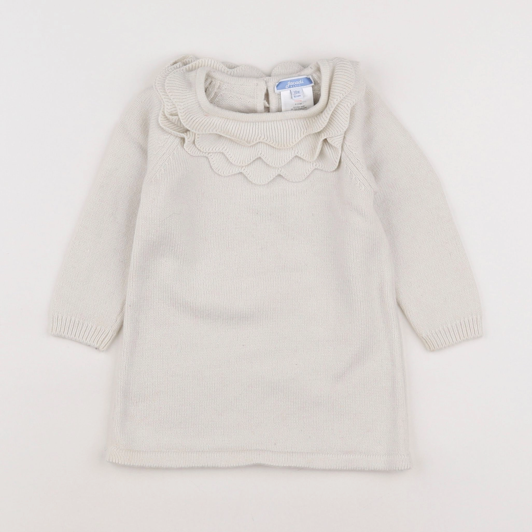 Jacadi - robe beige - 18 mois