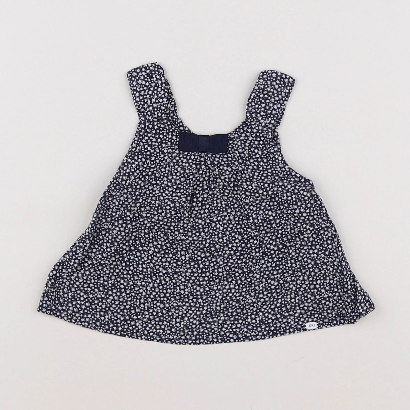 IKKS - débardeur bleu - 6 mois