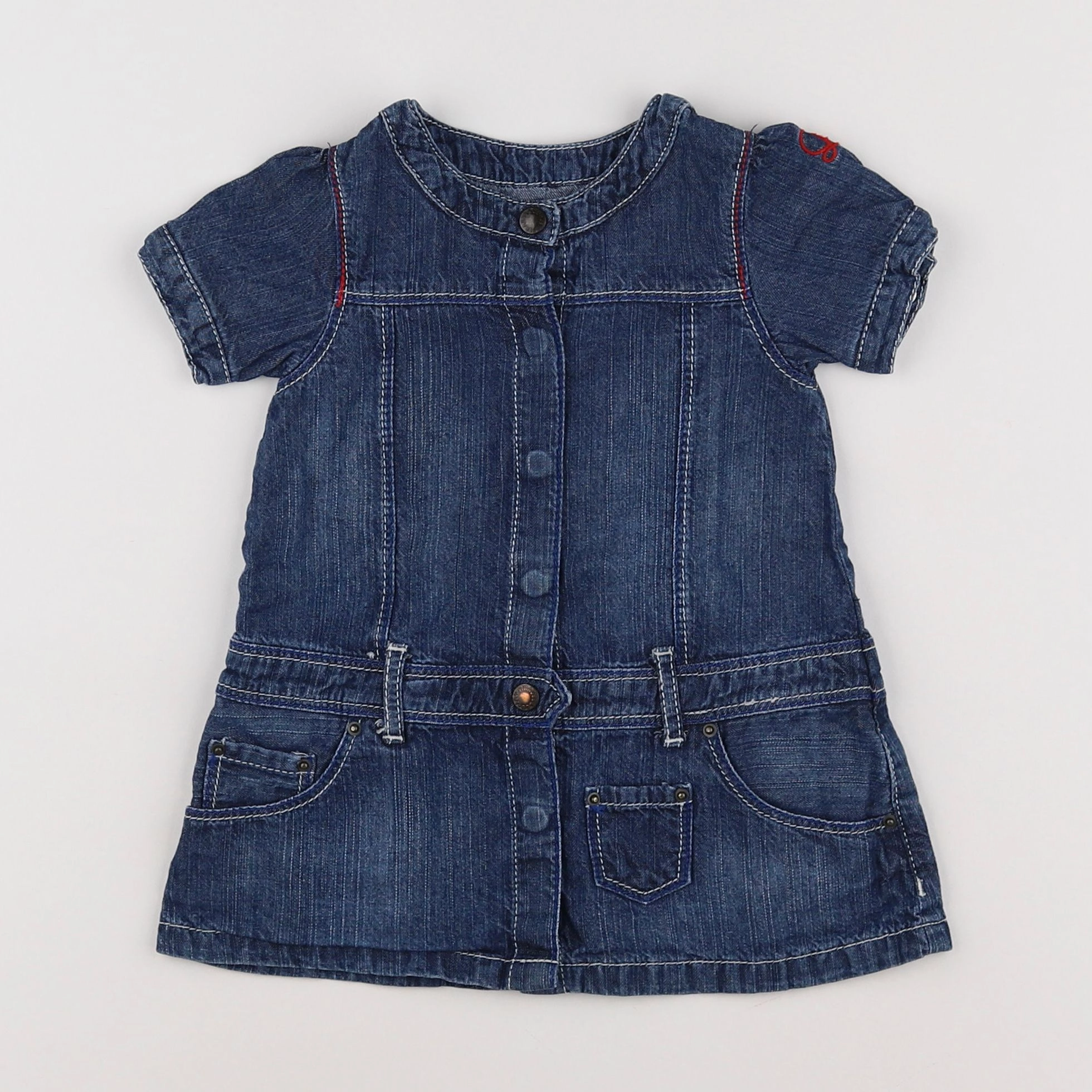 Levi's - robe bleu - 12 mois