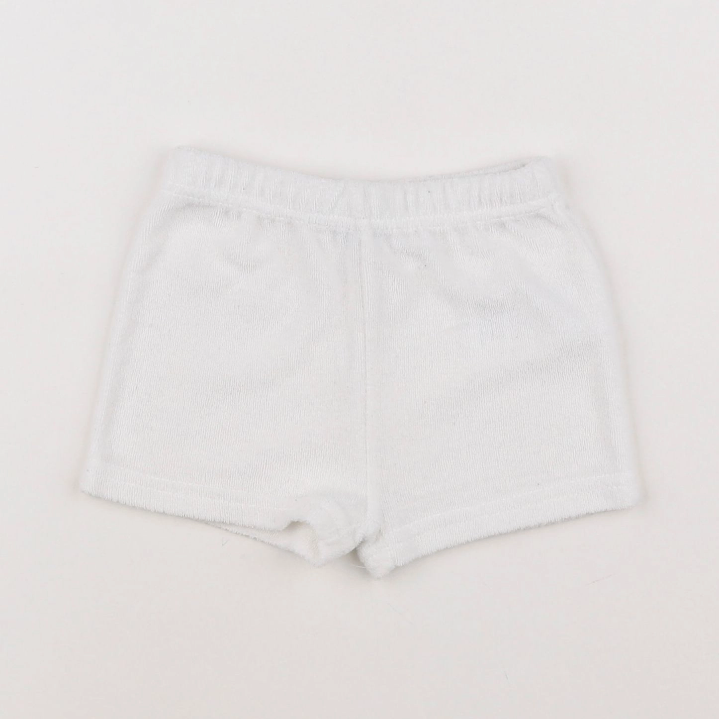 Vertbaudet - short blanc - 12 mois