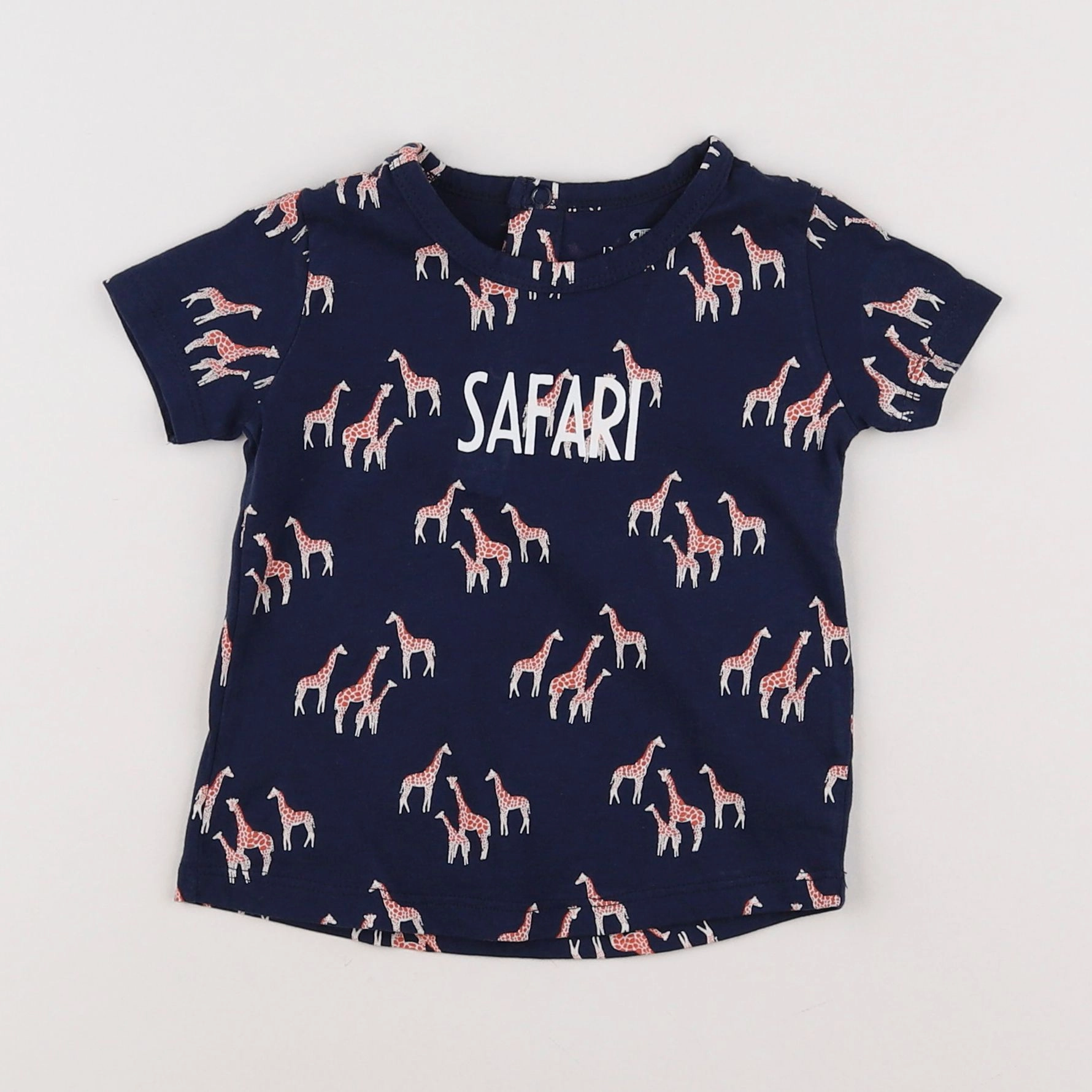 La Redoute - tee-shirt bleu - 12 mois