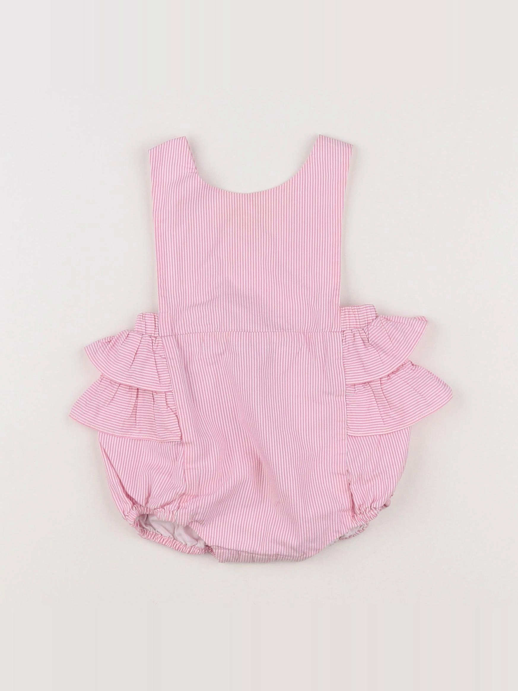 Jacadi - combinaison rose - 6 mois