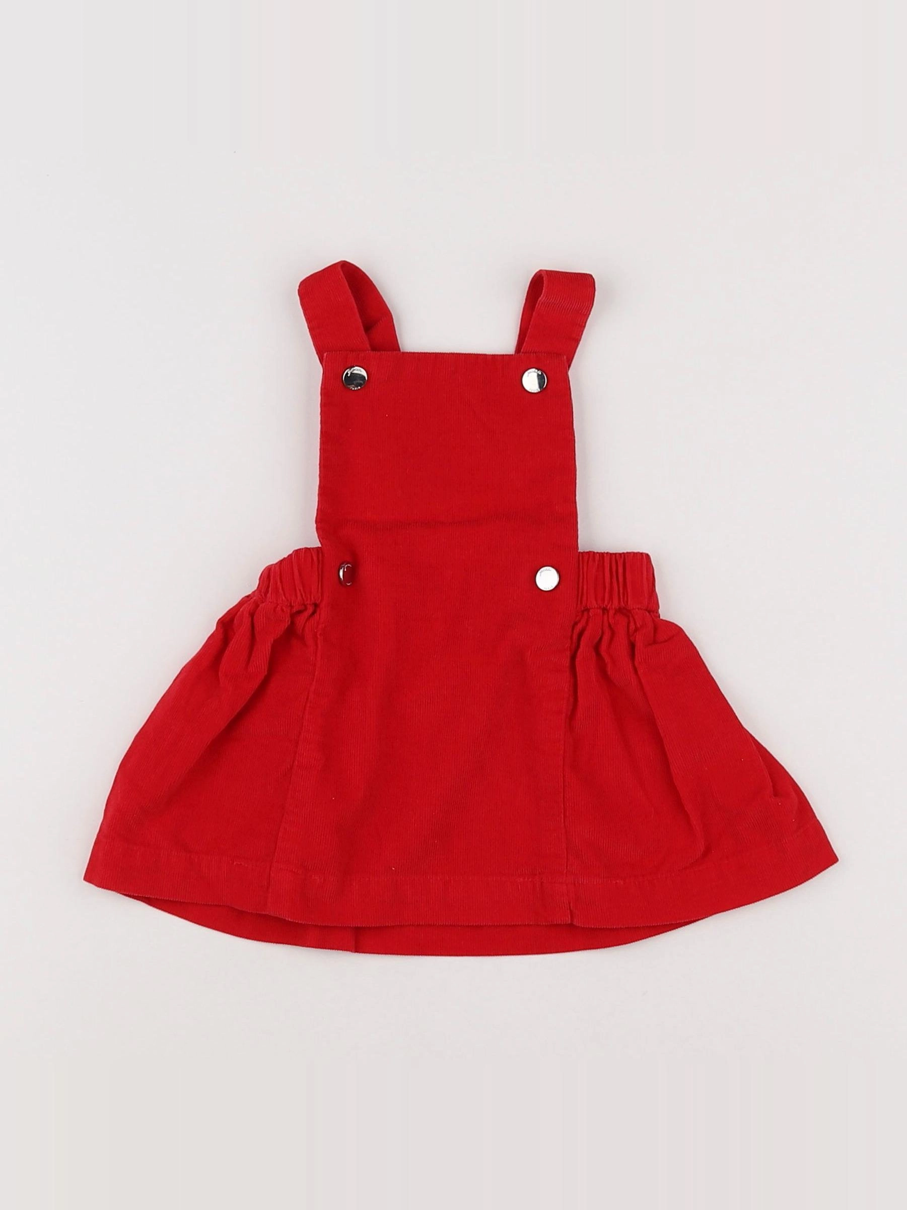 Jacadi - robe rouge - 6 mois