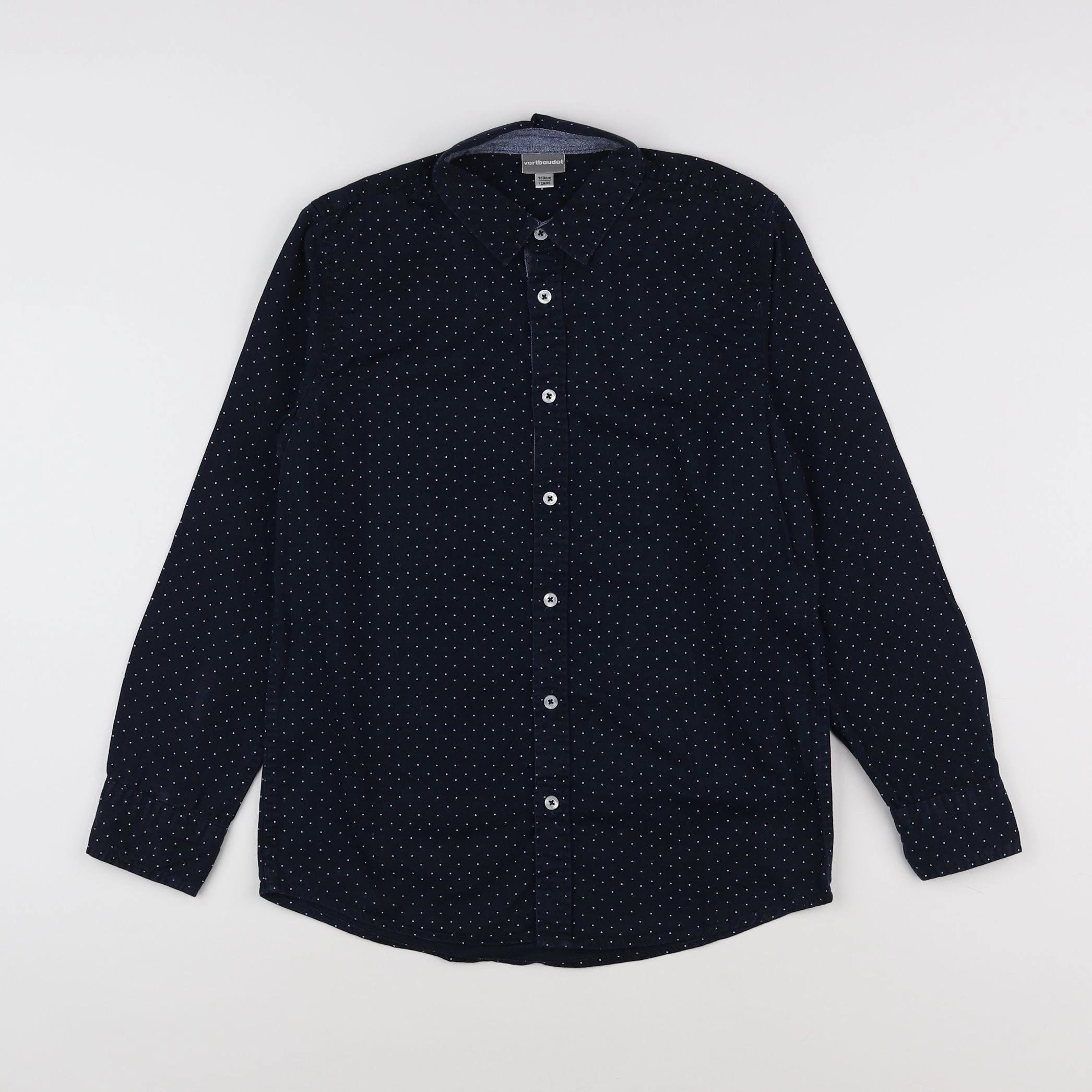 Vertbaudet - chemise bleu - 12 ans