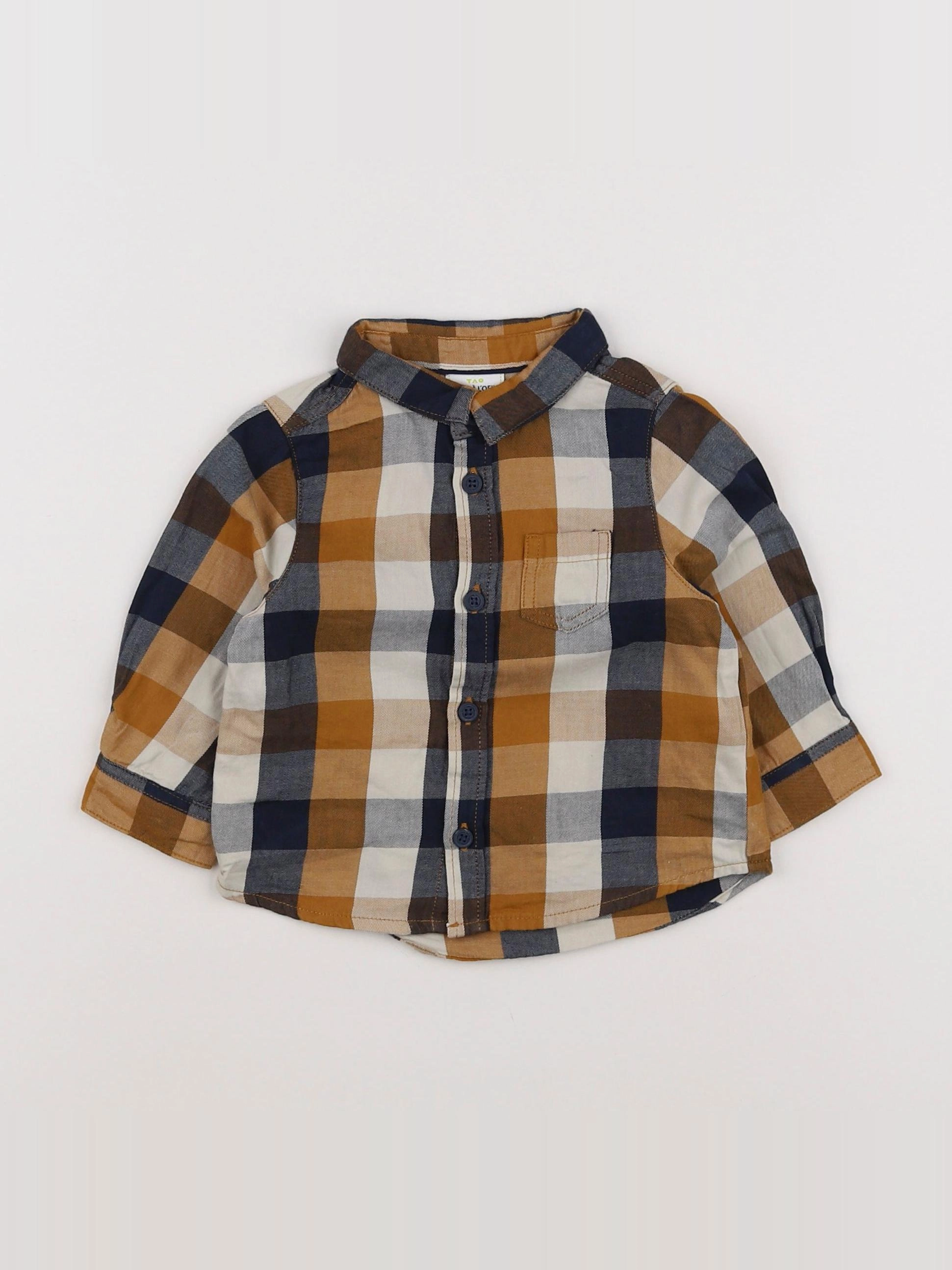 Tape à l'oeil - chemise multicolore - 6 mois