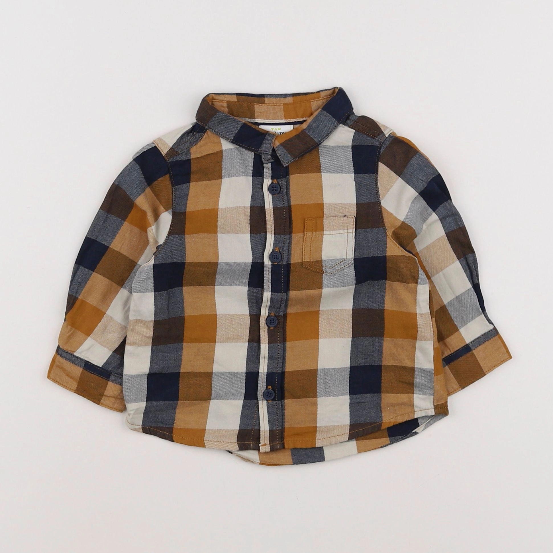 Tape à l'oeil - chemise multicolore - 6 mois