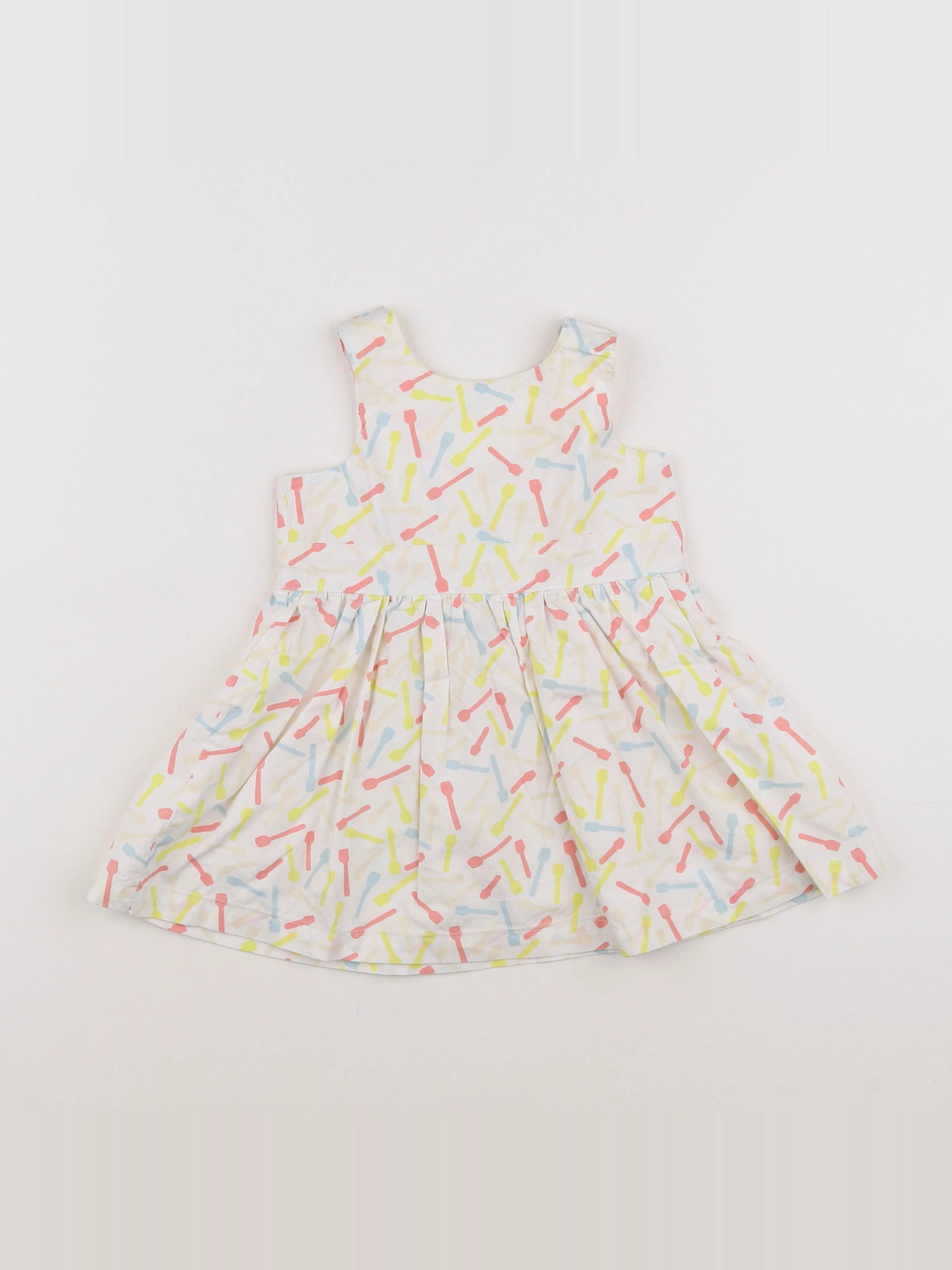 Natalys - robe multicolore - 12 mois