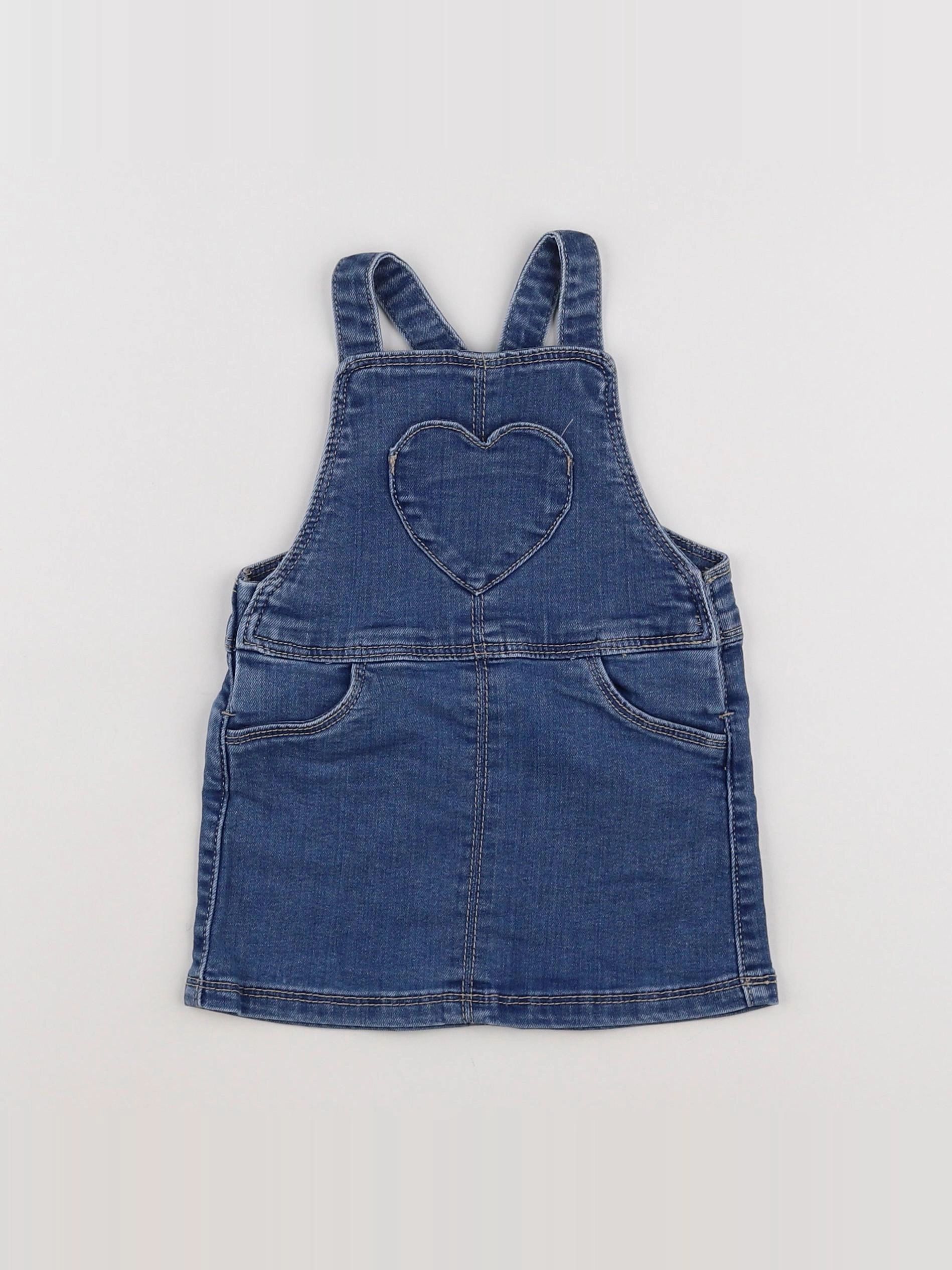 Tape à l'oeil - robe bleu - 12 mois