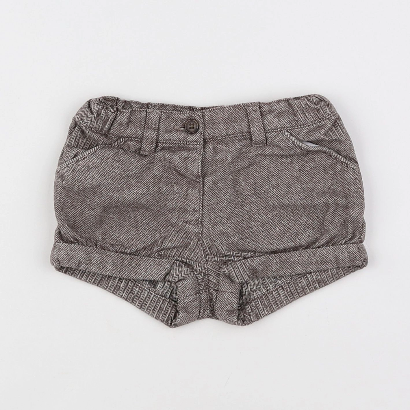 Boutchou - short marron - 12 mois