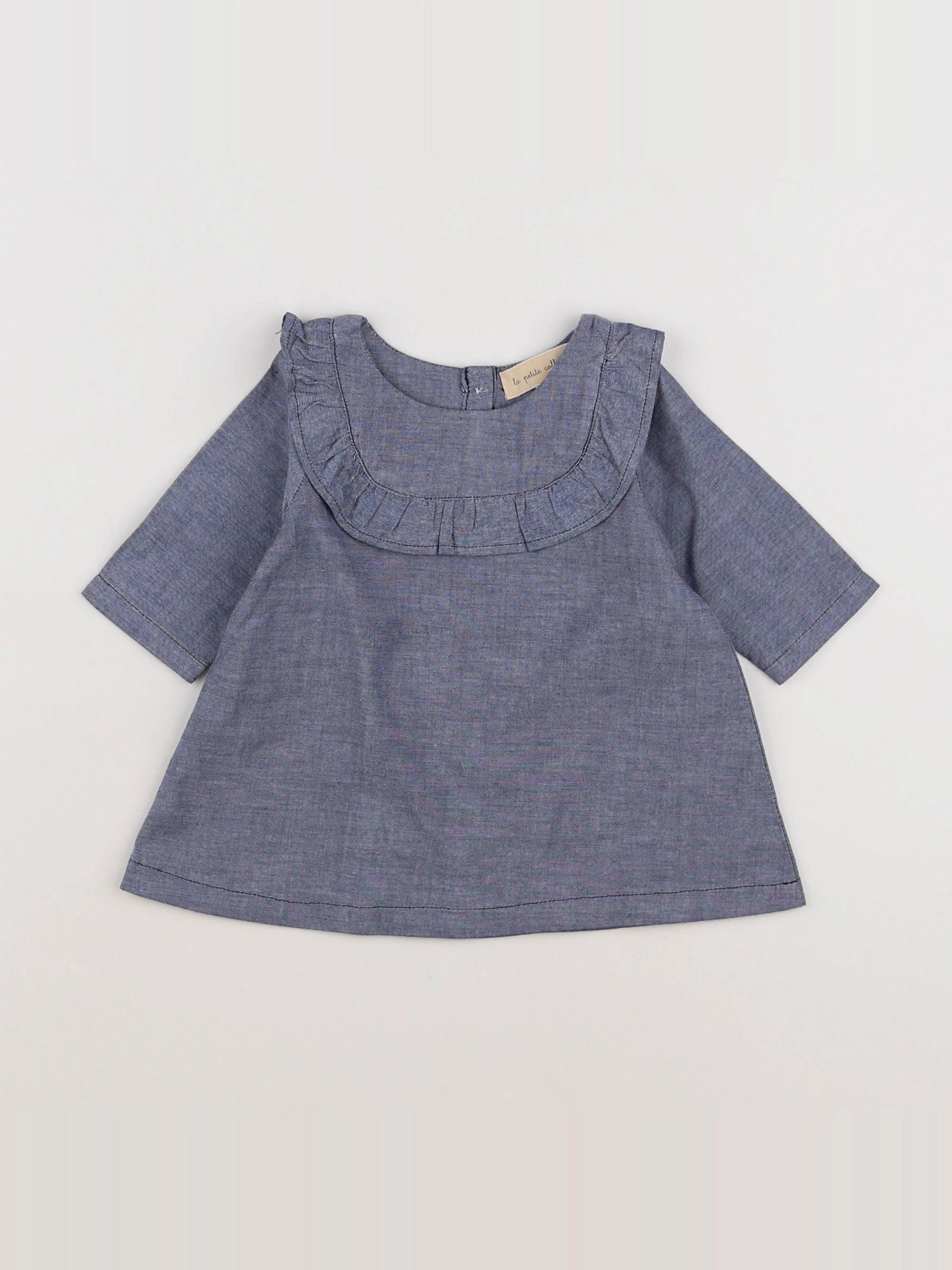 La Petite Collection - robe bleu - 6 mois