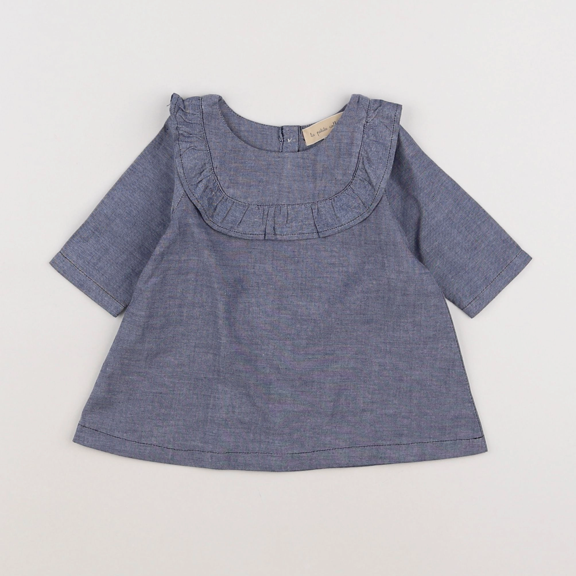 La Petite Collection - robe bleu - 6 mois