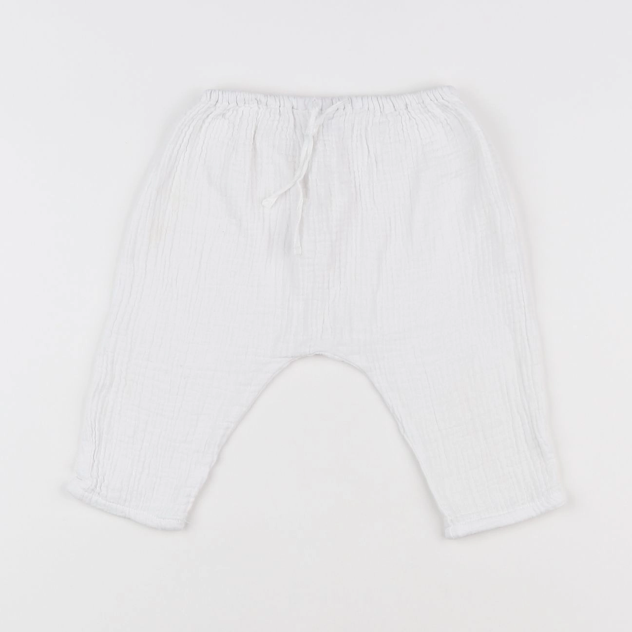 Boutchou - sarouel blanc - 6 mois