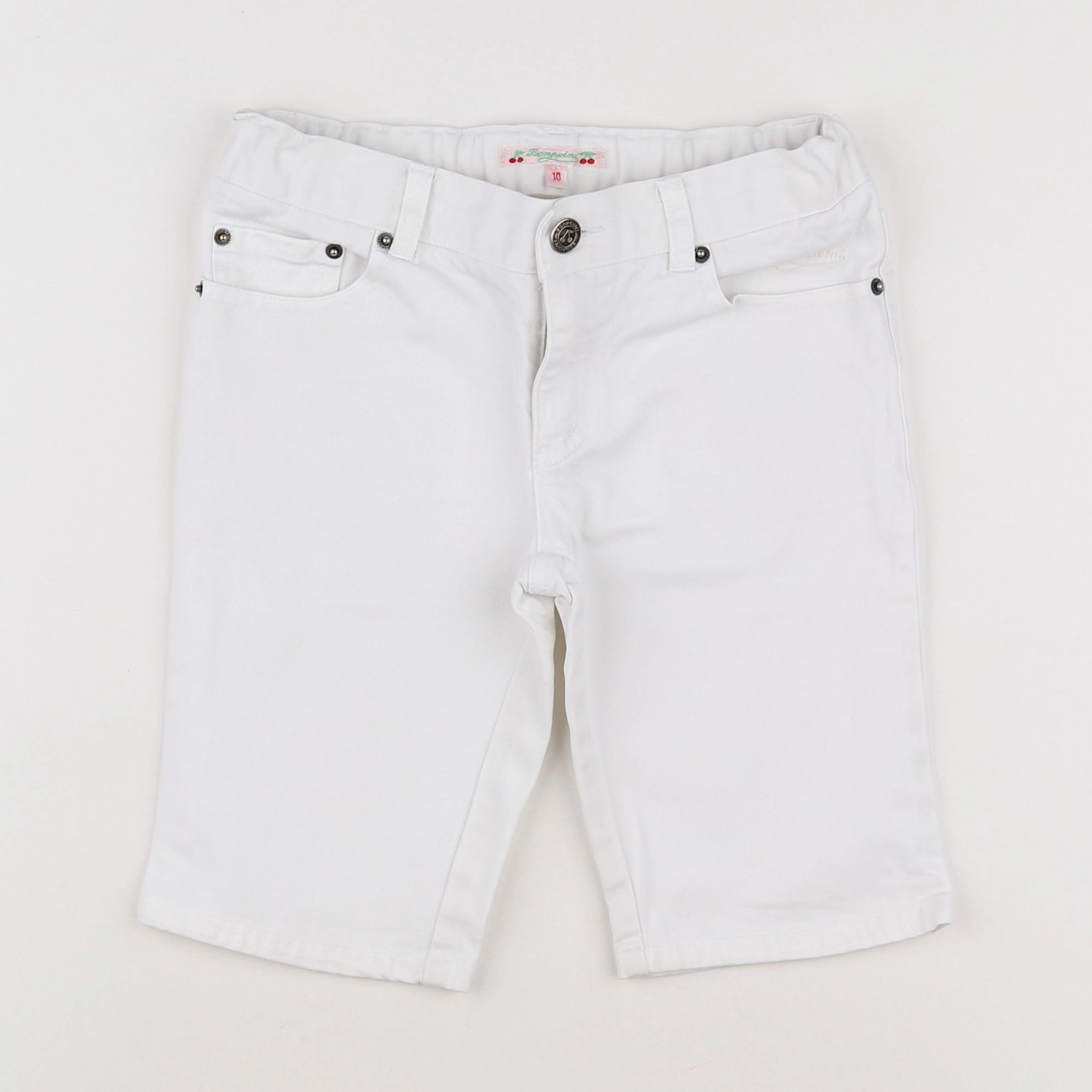 Bonpoint - short blanc - 10 ans