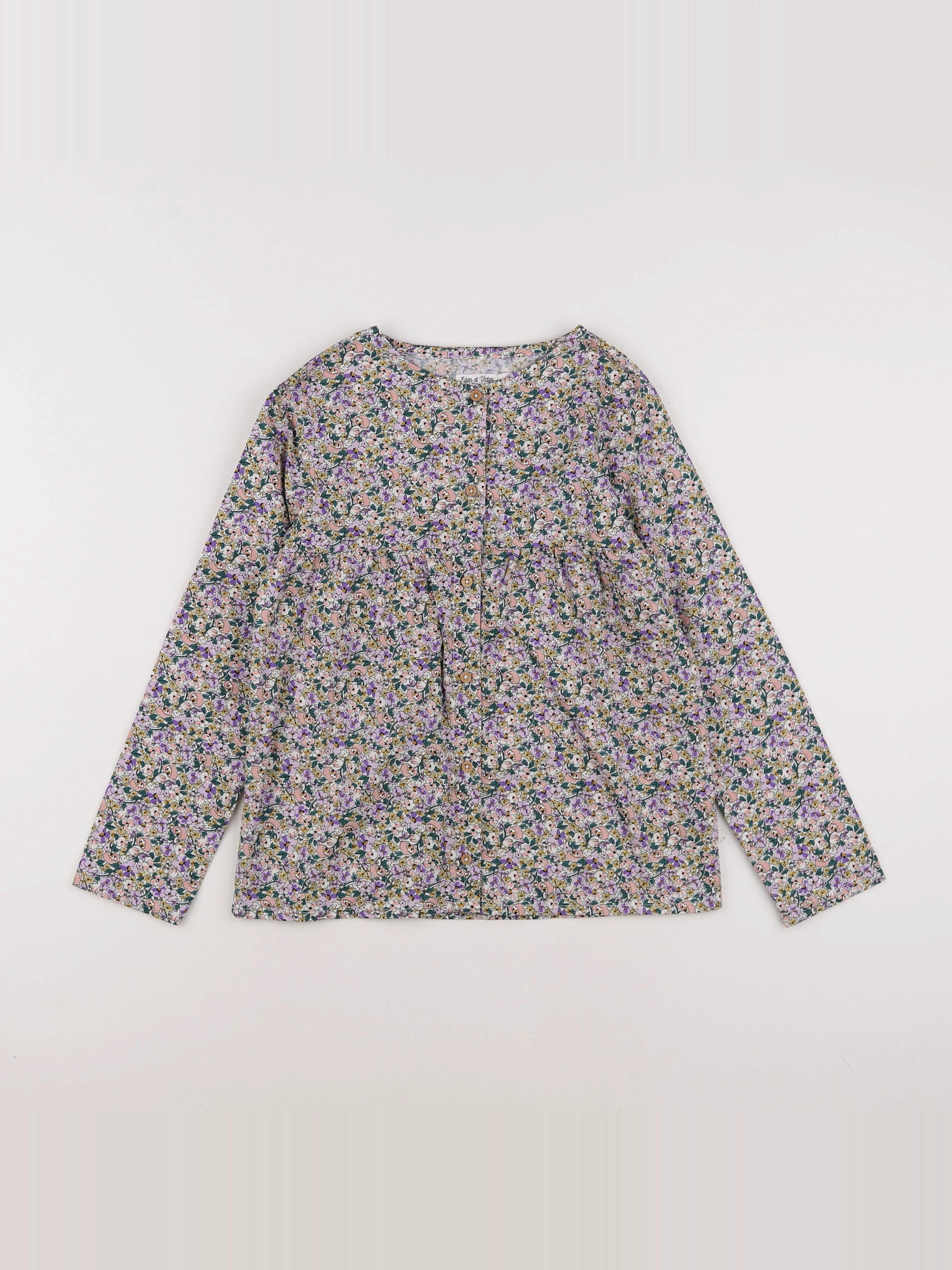 Eden & Victor - blouse multicolore - 10 ans