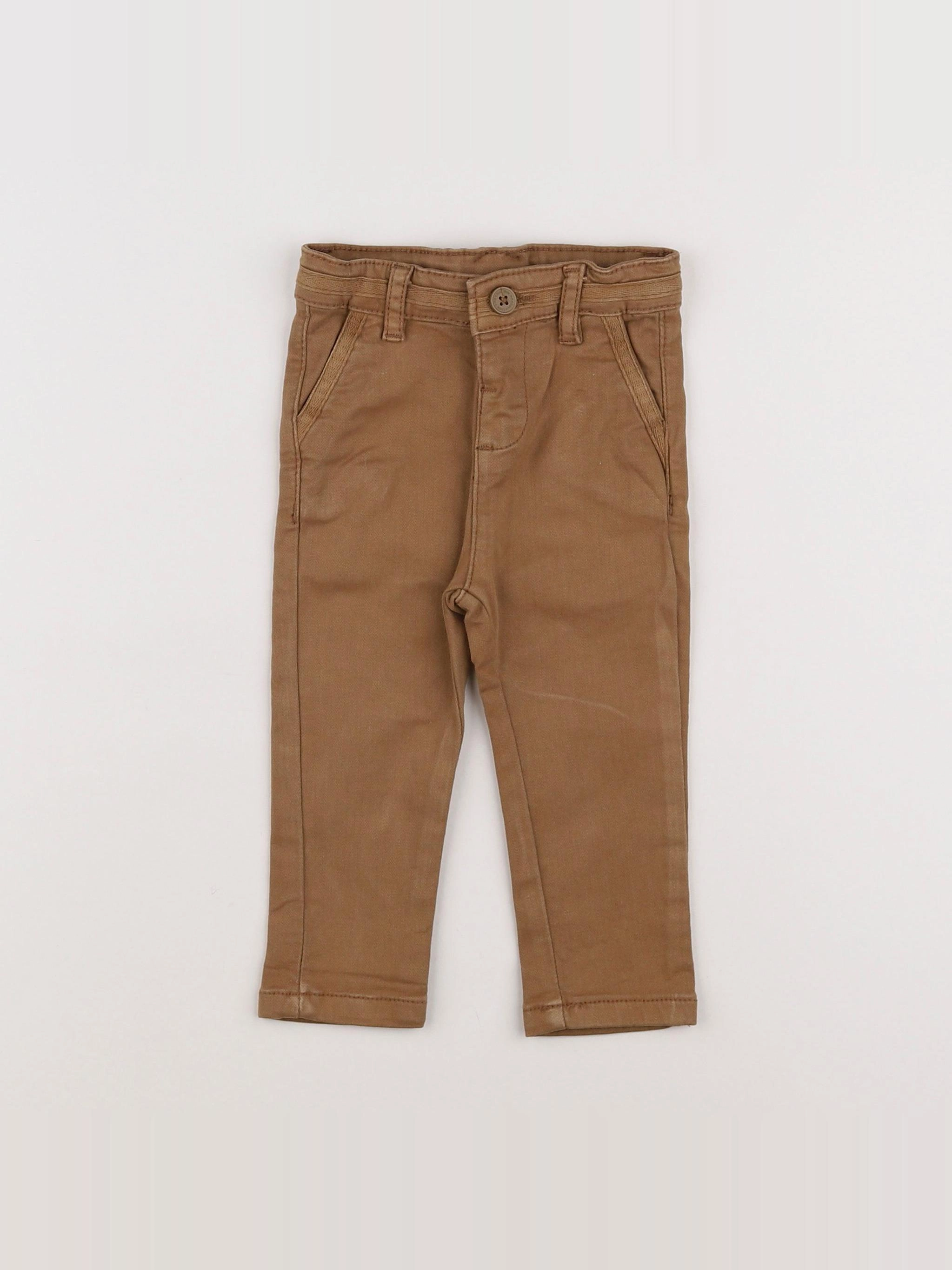 Tape à l'oeil - pantalon marron - 9 mois