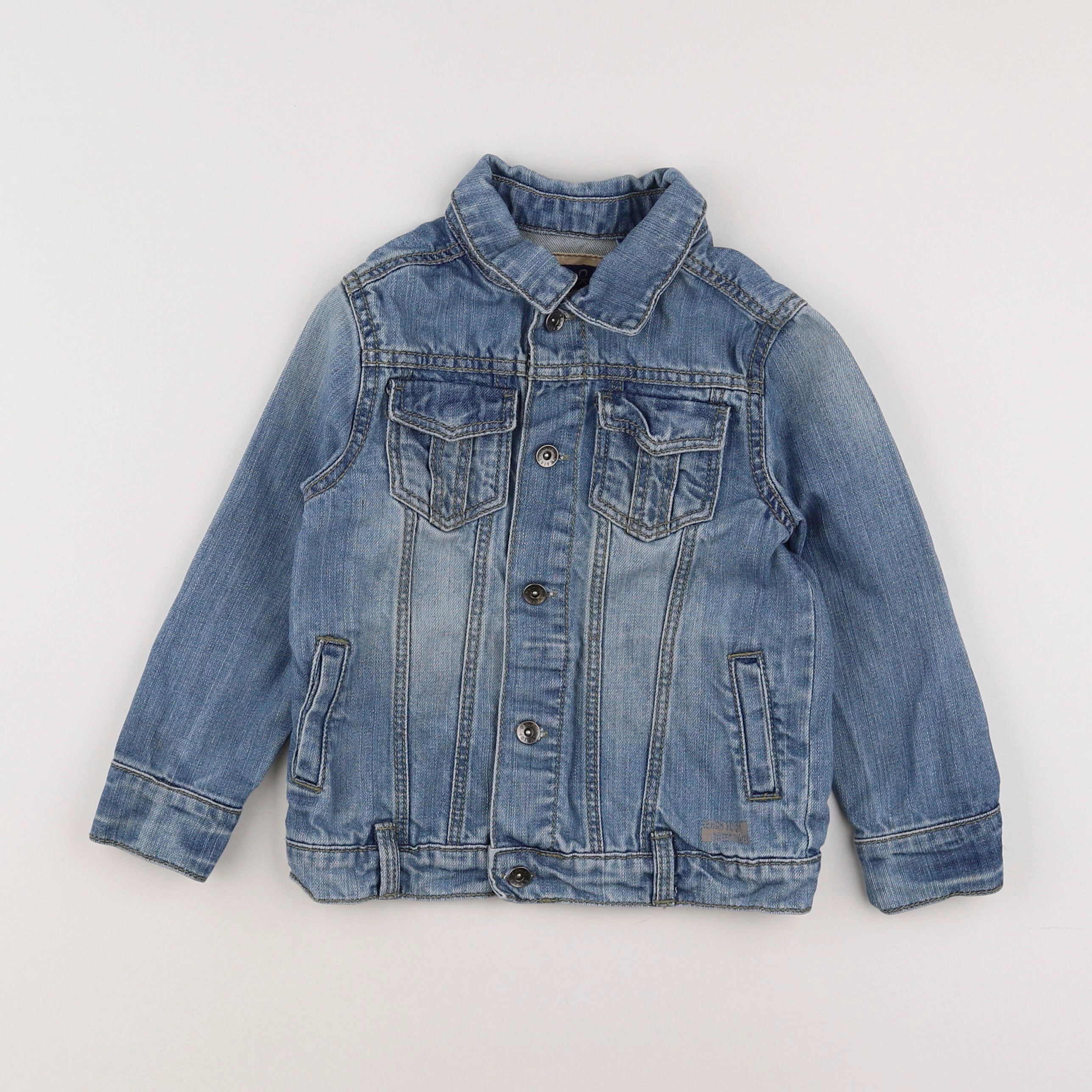 Okaidi - veste bleu - 4 ans