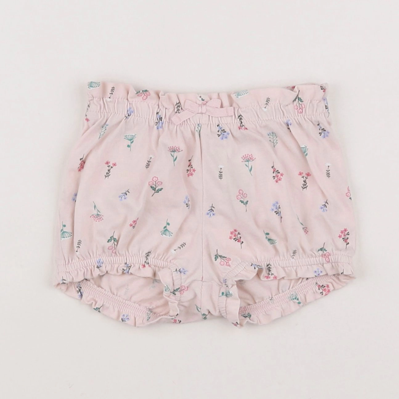 H&M - bloomer rose - 6/9 mois