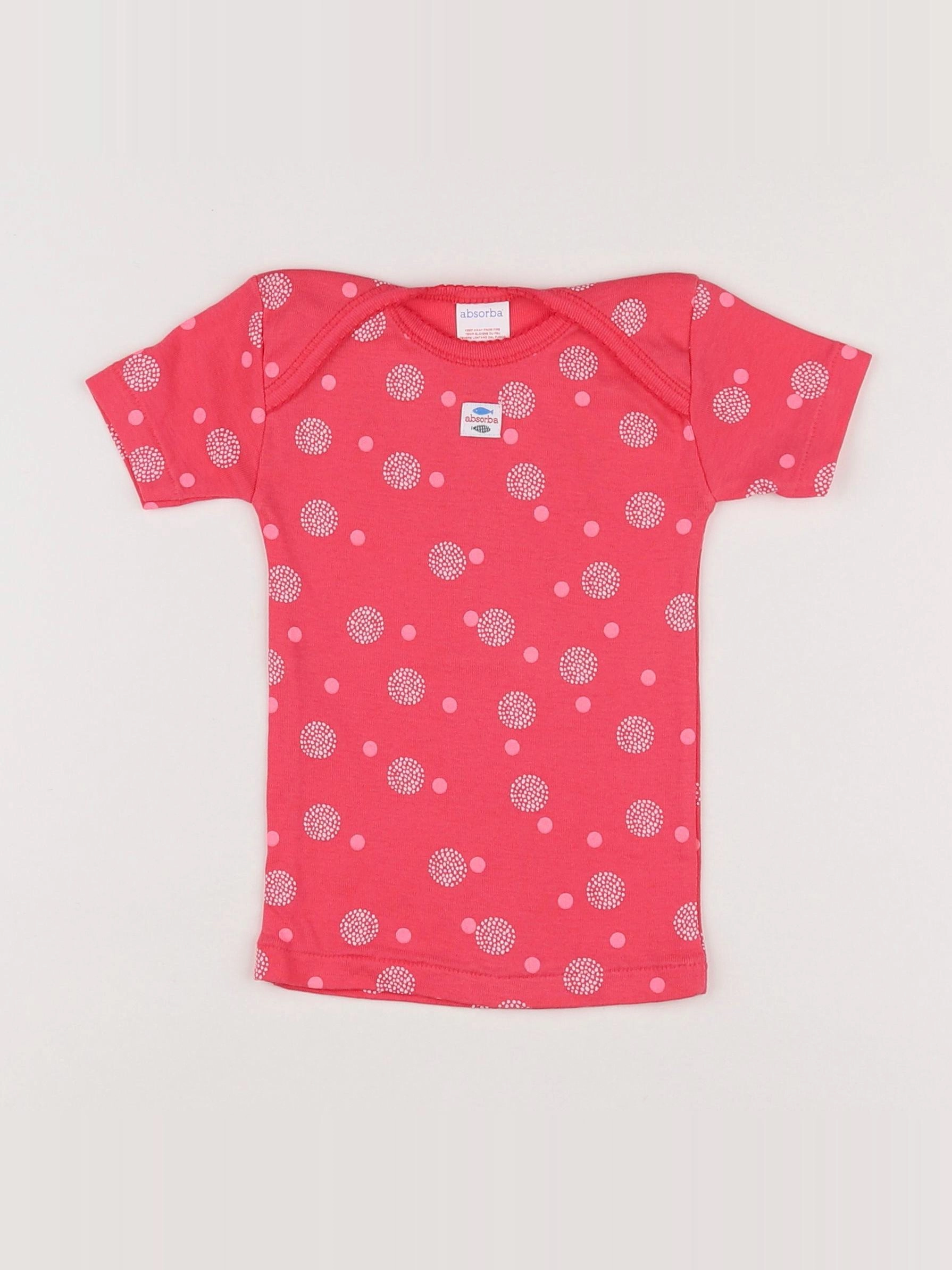 Absorba - maillot de corps rose - 18 mois