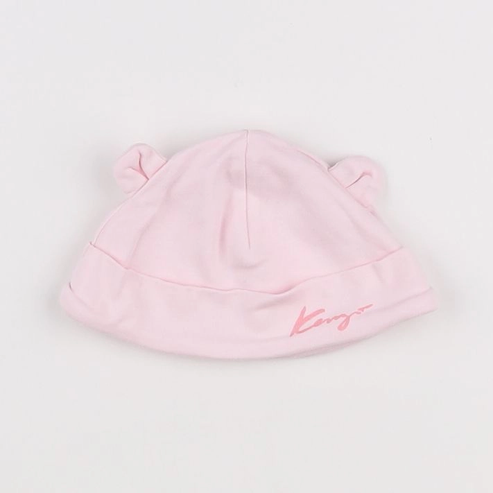 Kenzo - bonnet rose - 9 mois