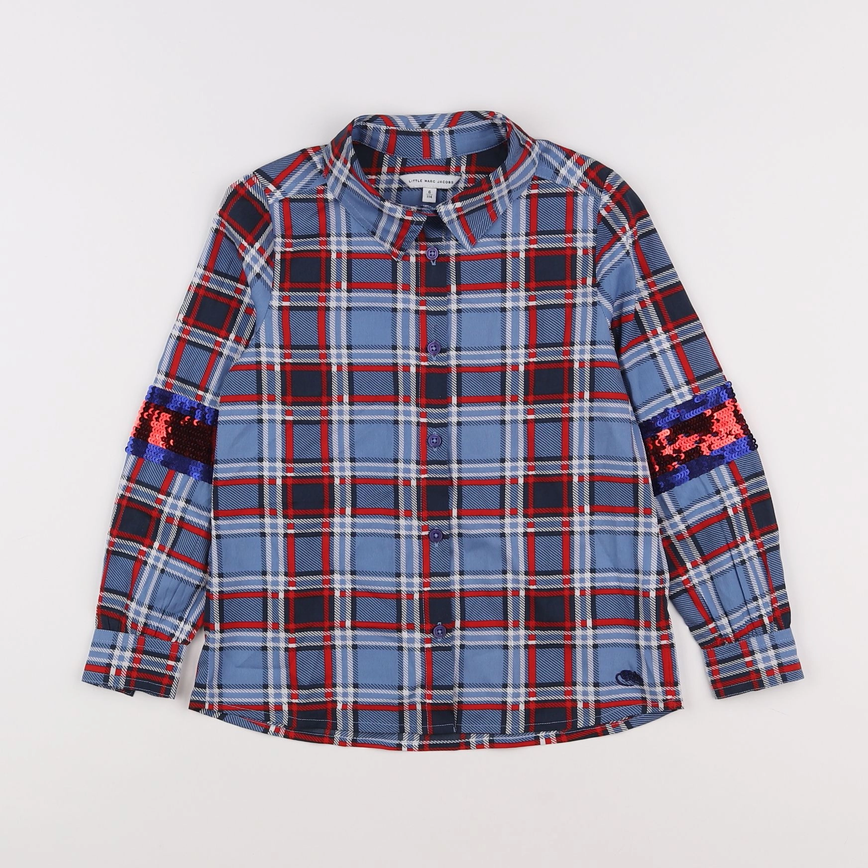 Little marc jacobs - chemise bleu - 6 ans