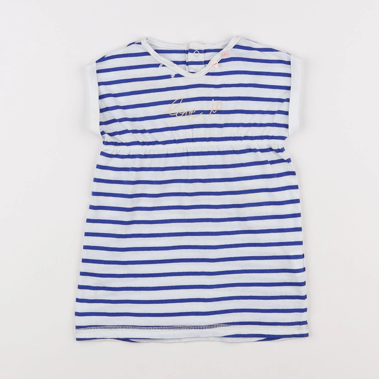 Zadig & Voltaire - robe bleu, blanc - 6 mois