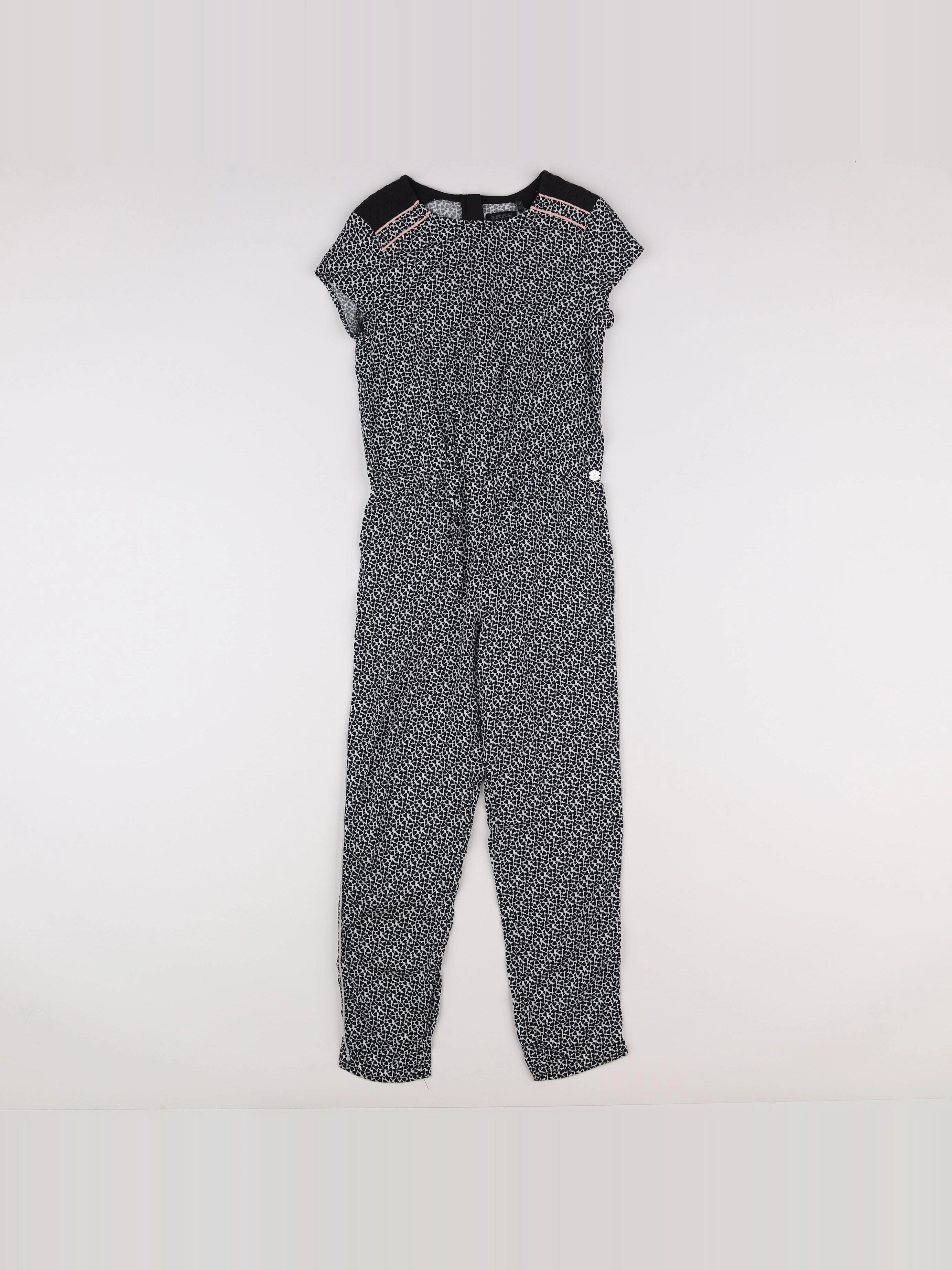 IKKS - combinaison noir - 8 ans
