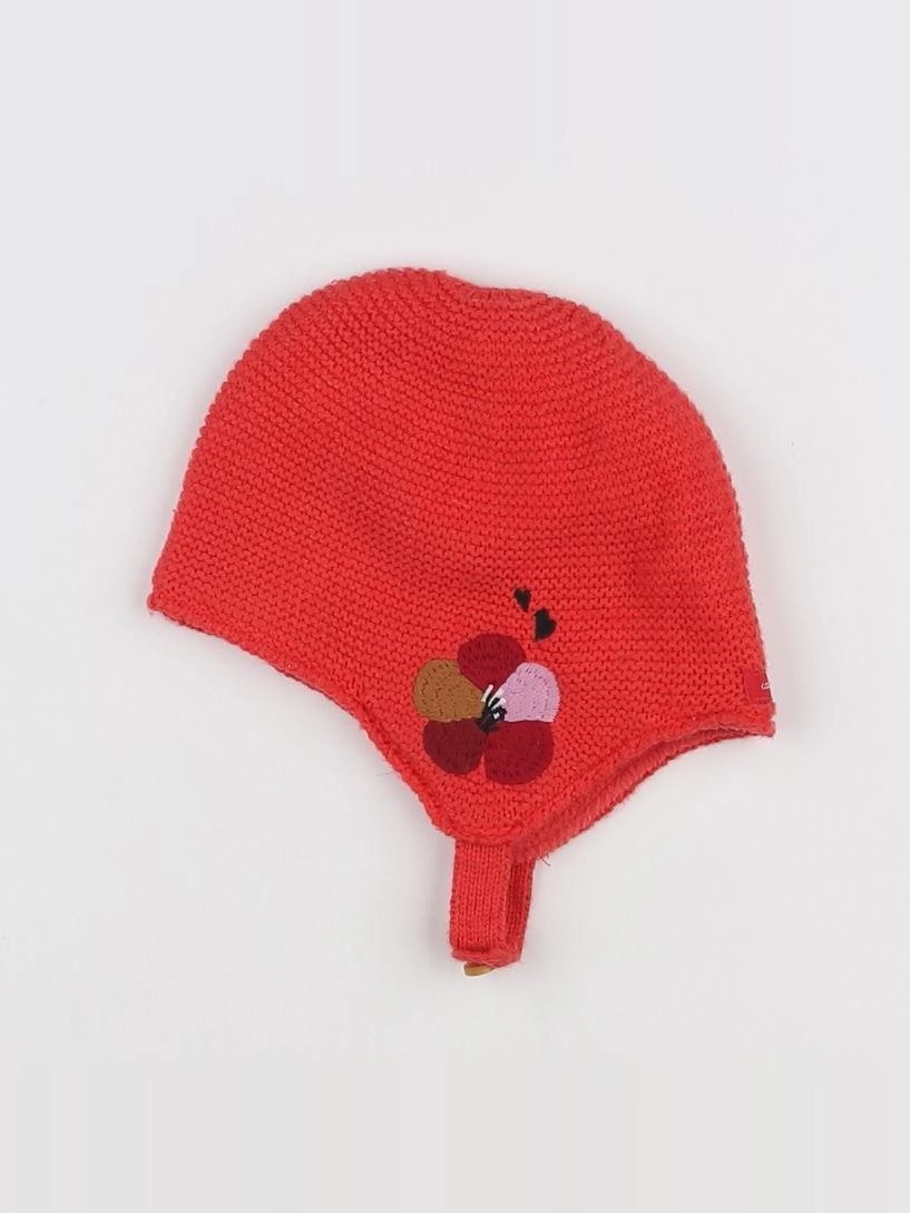 Catimini - bonnet orange - 6/12 mois