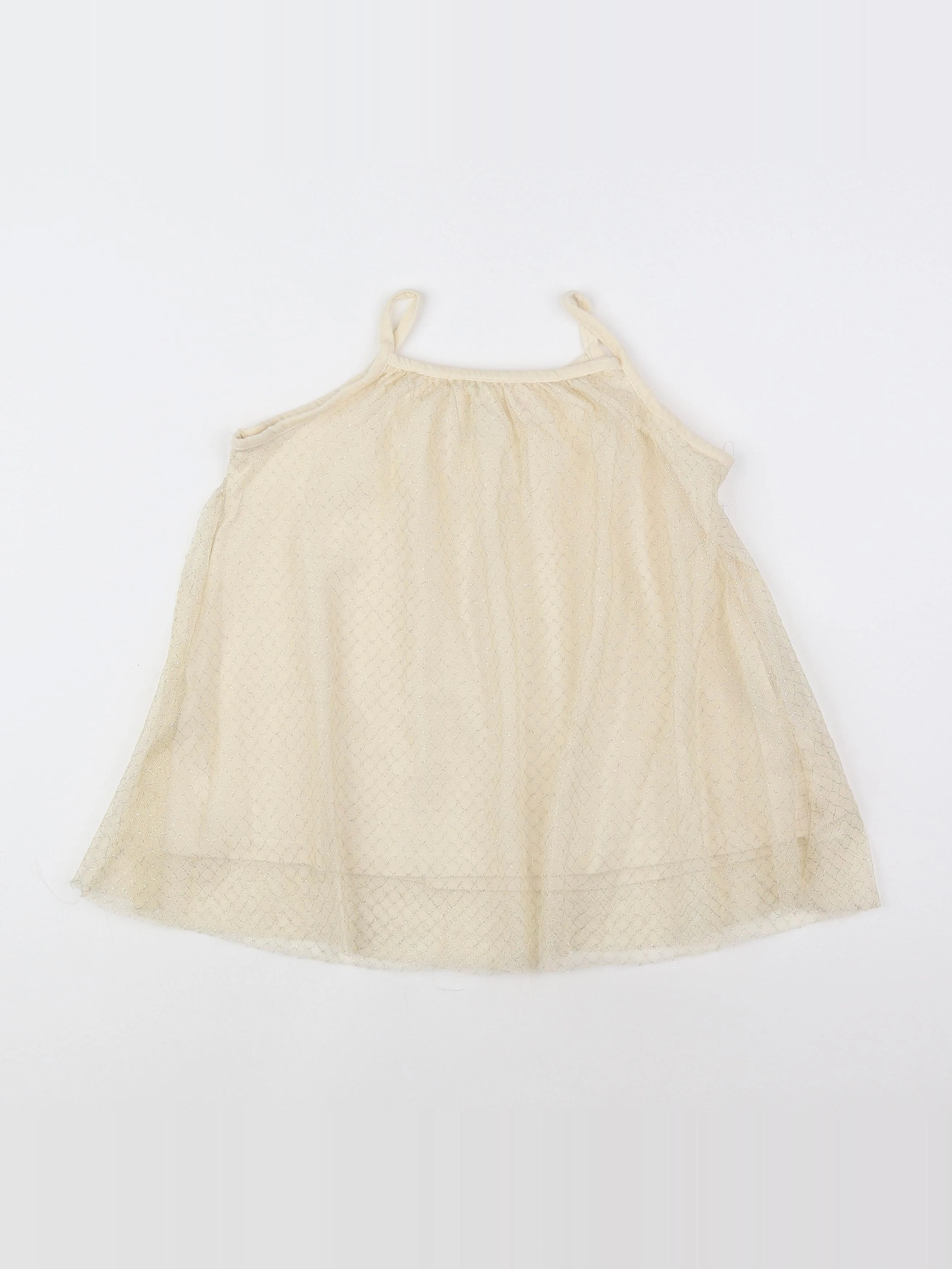 Zara - robe beige - 18 mois à 2 ans
